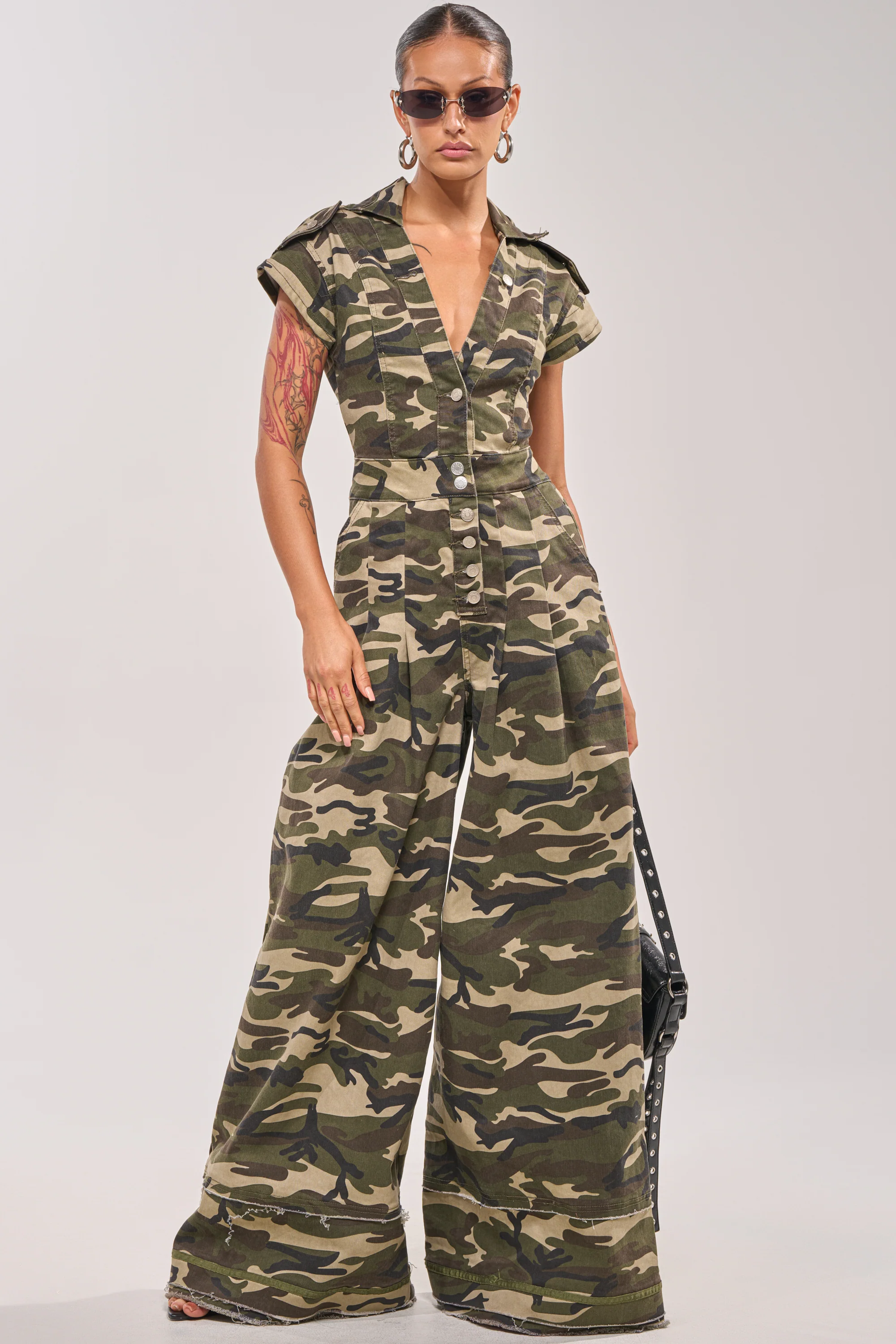 MAJOR DRAMA CAMO JUMPSUIT IN CAMO - Image 2