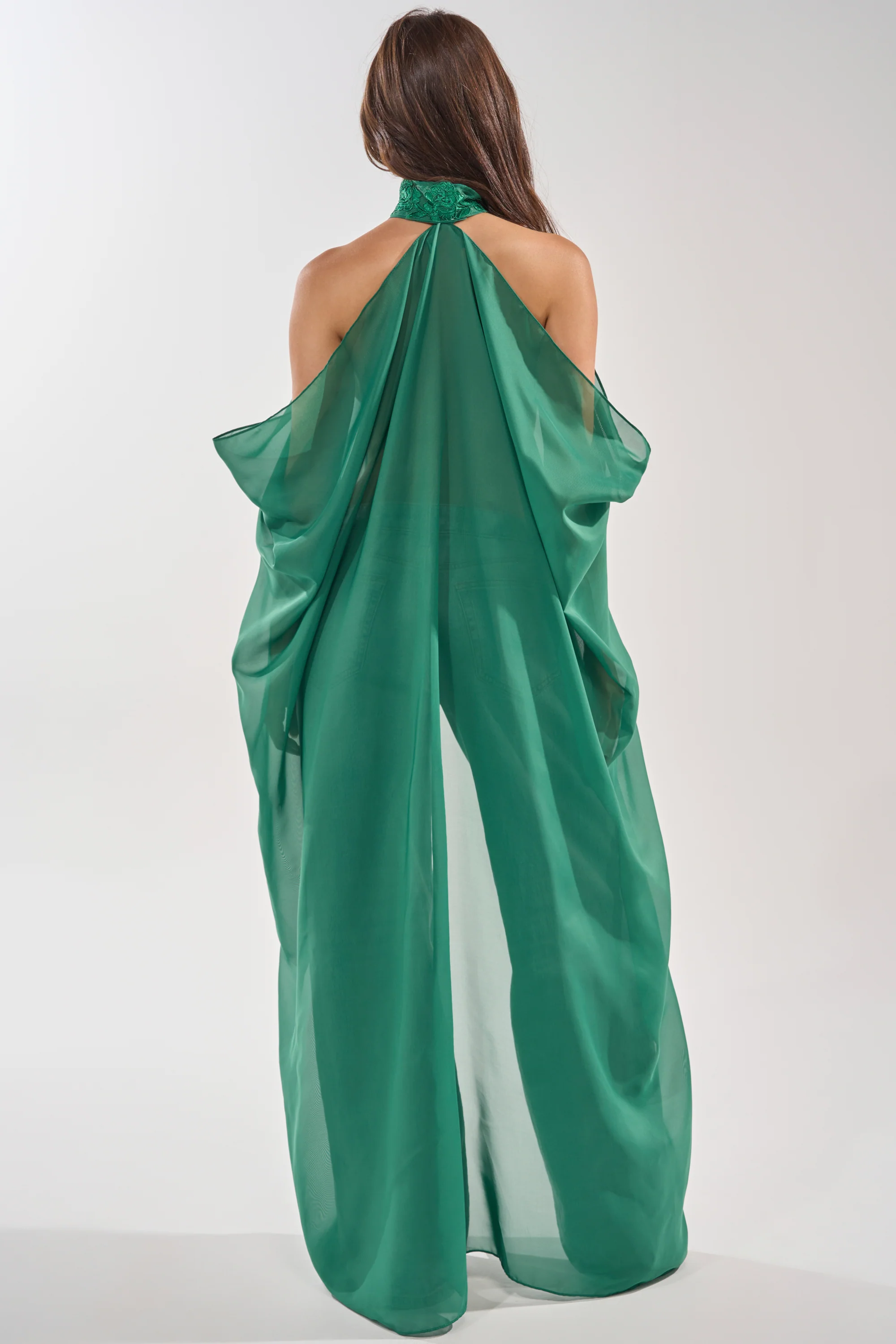 MAKE A STATEMENT CAPE IN GREEN - Image 5