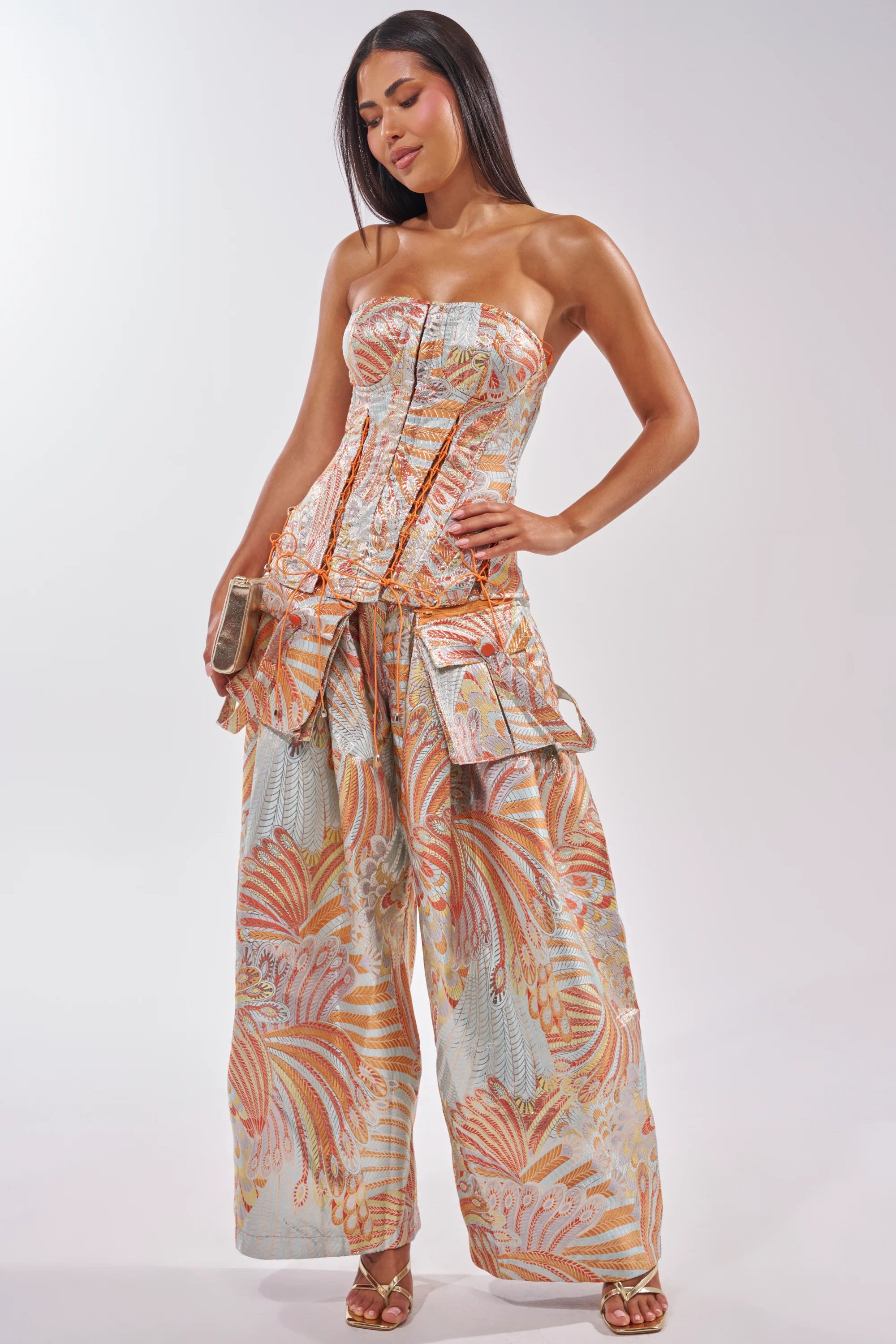 MARTHA FLORAL CORSET - Image 5
