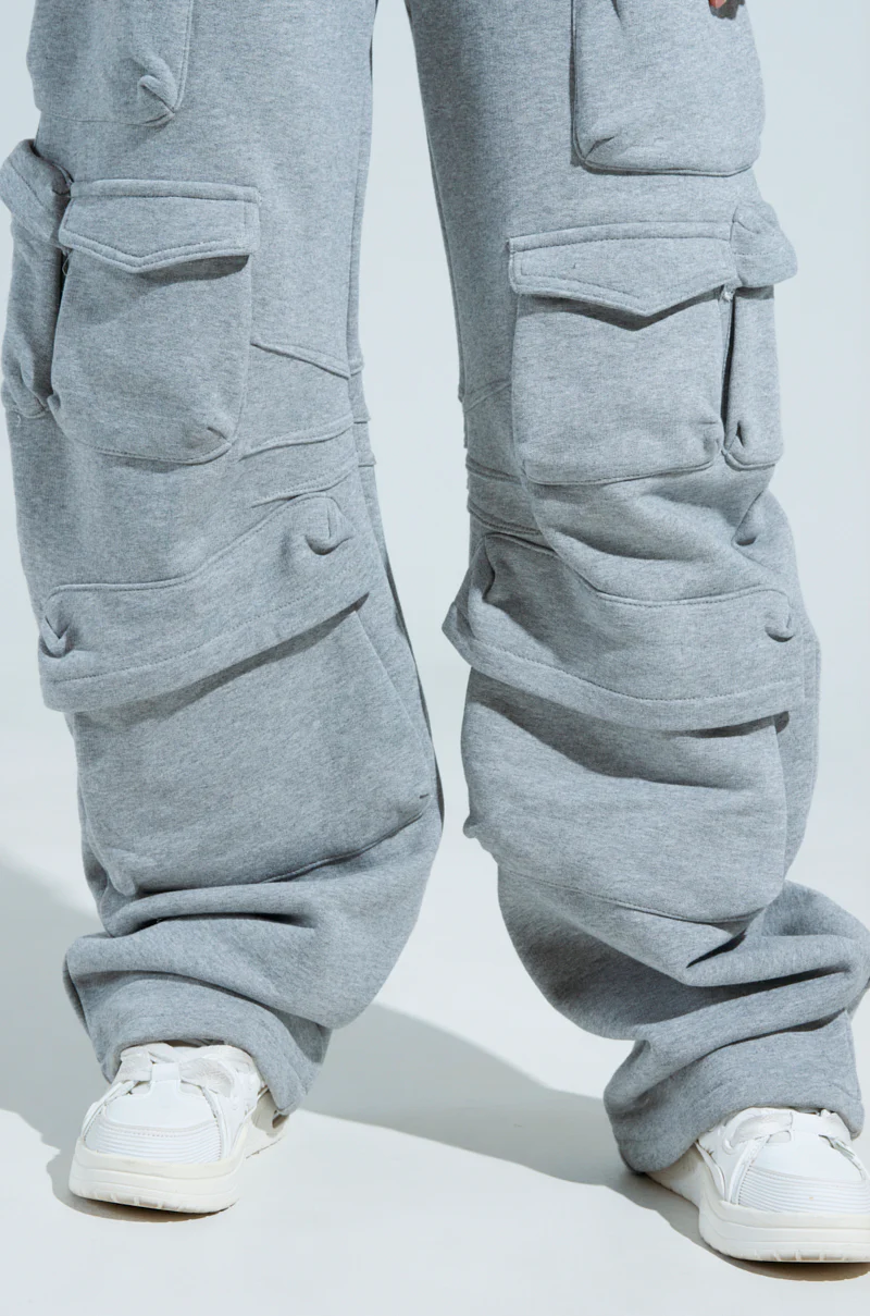 MAYBE NEXT YEAR CARGO WIDE LEG JOGGER - Image 9