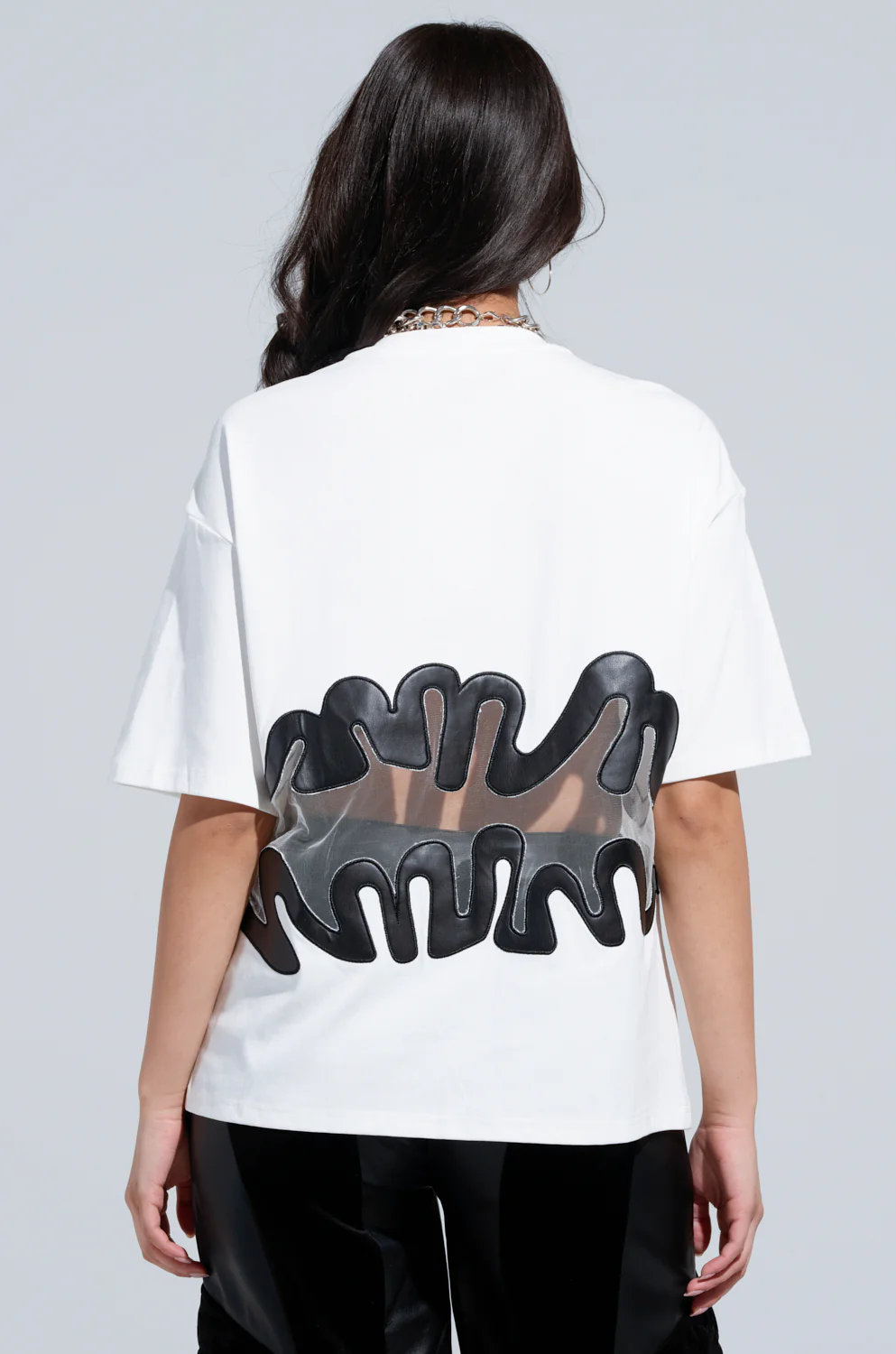 MIND THE GAP MESH TRIM SHIRT - Image 4