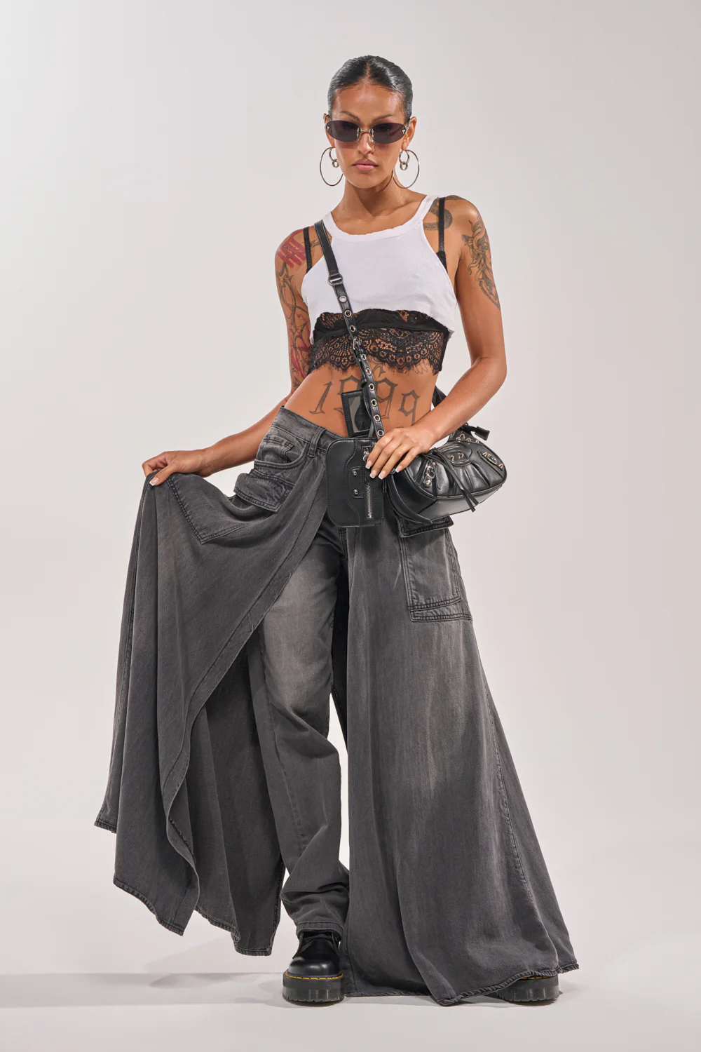 MIXED EMOTIONS DENIM PANT - Image 7