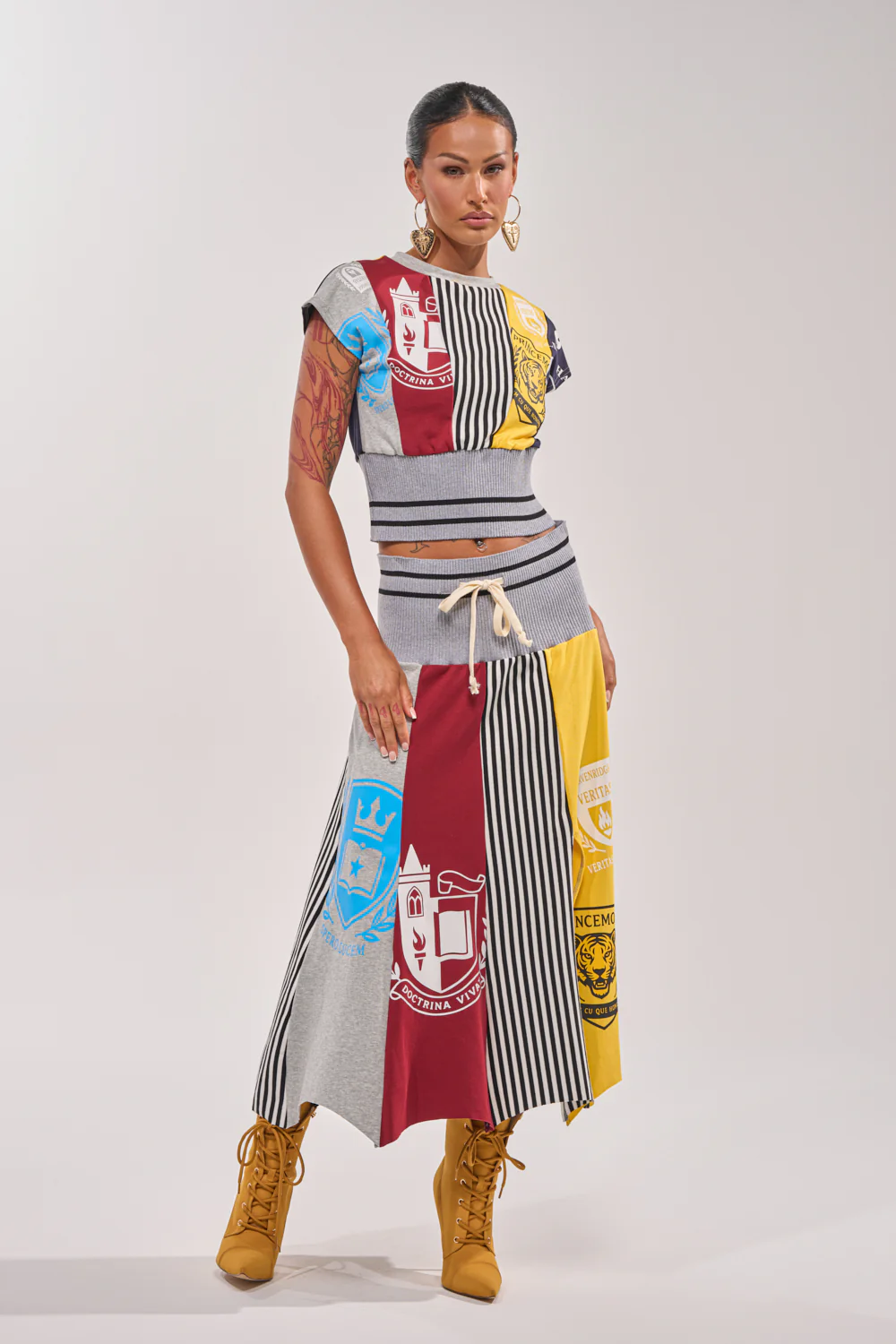 MIXED FEELINGS MIDI SKIRT - Image 8