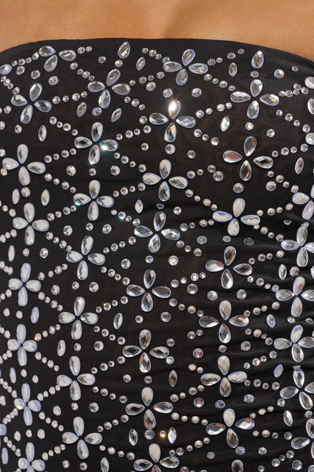 MORE THE MERRIER EMBELLISHED MAXI DRESS - Image 8