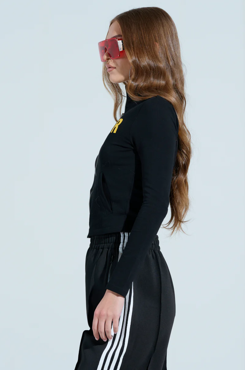MOTHER F*UCKER ZIP UP SWEATSHIRT - Image 4