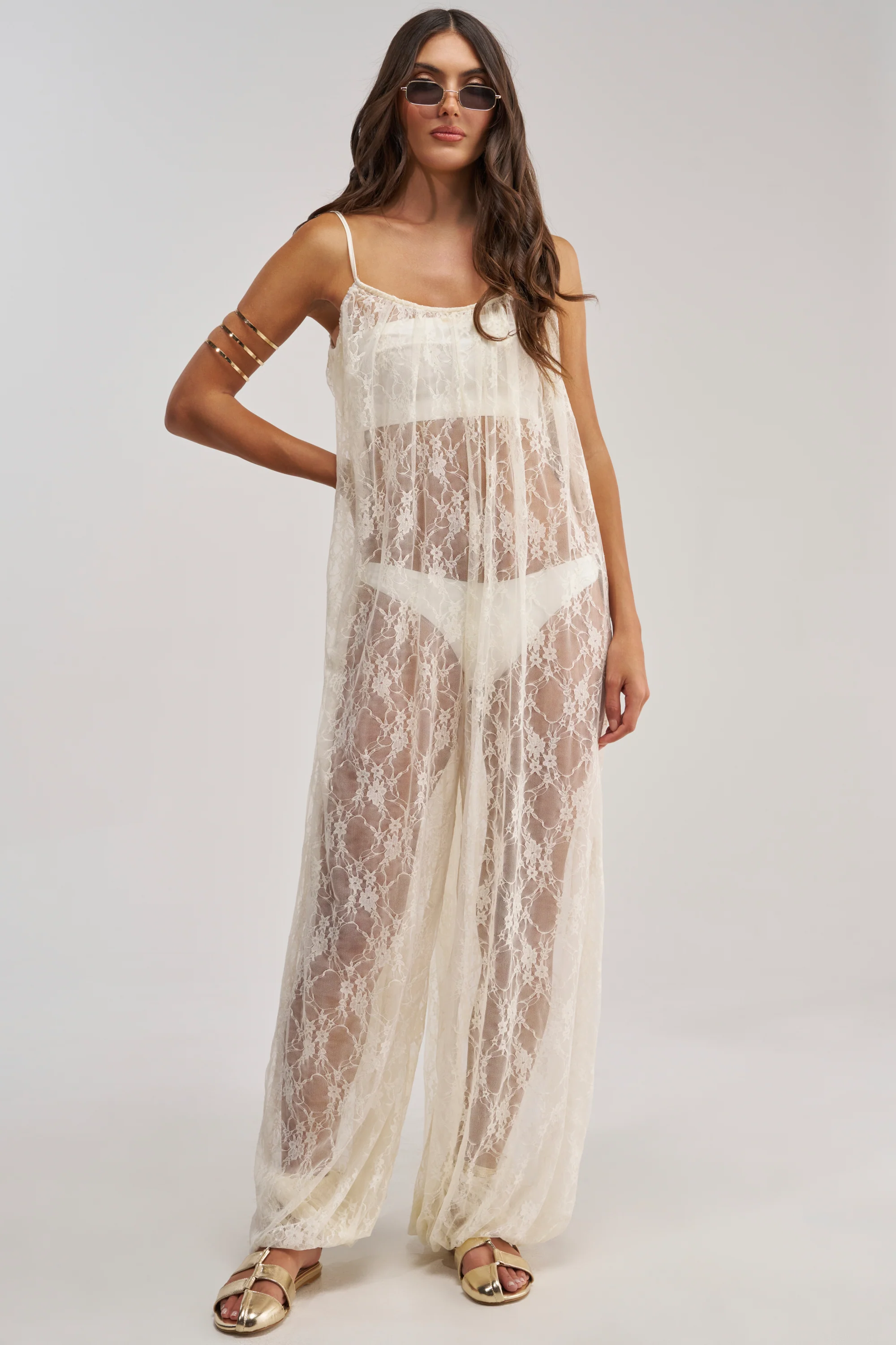 MYSTICAL BLOOM LACE JUMPSUIT - Image 2