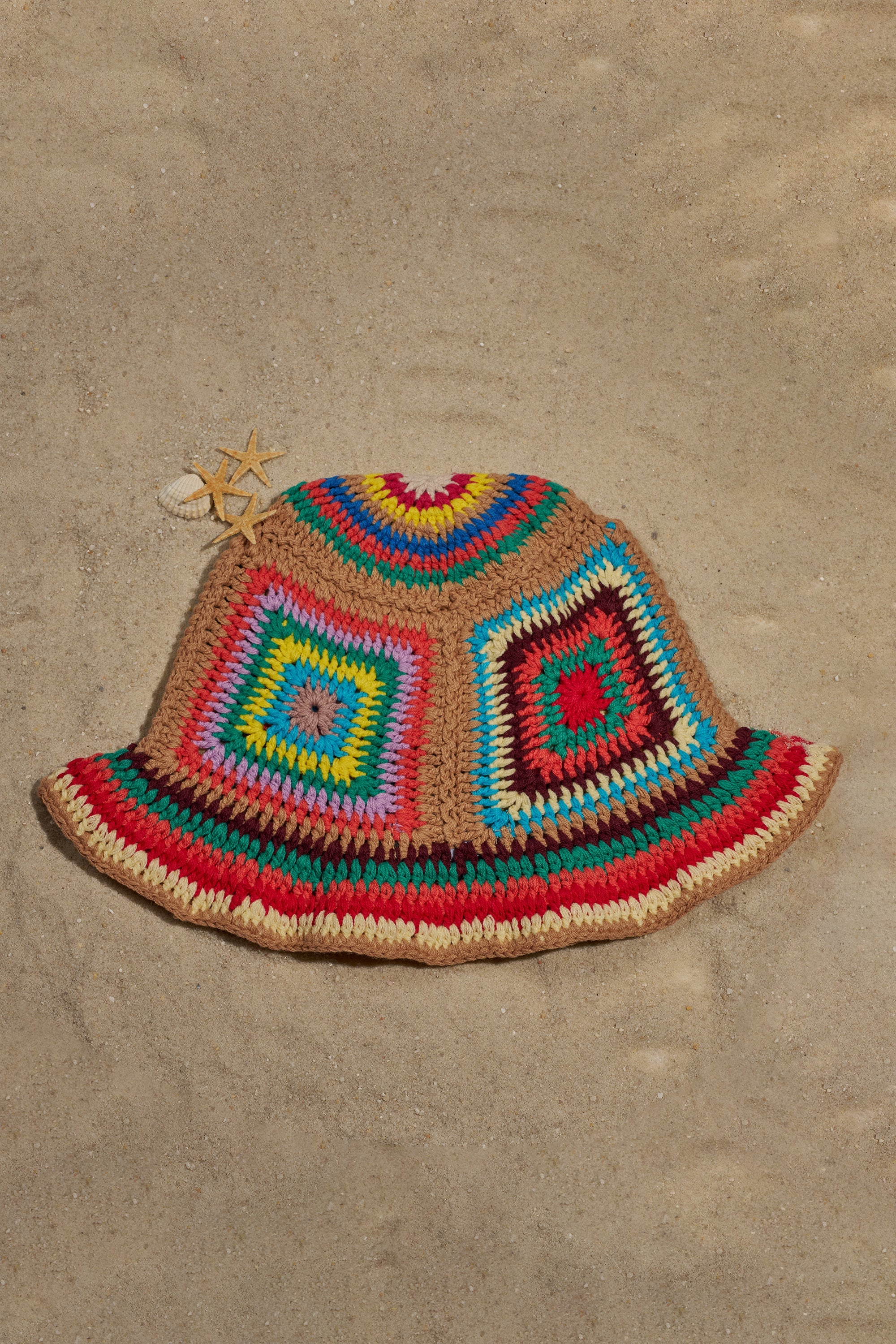 NEUTRAL VIBES CROCHET BUCKET HAT - Image 2