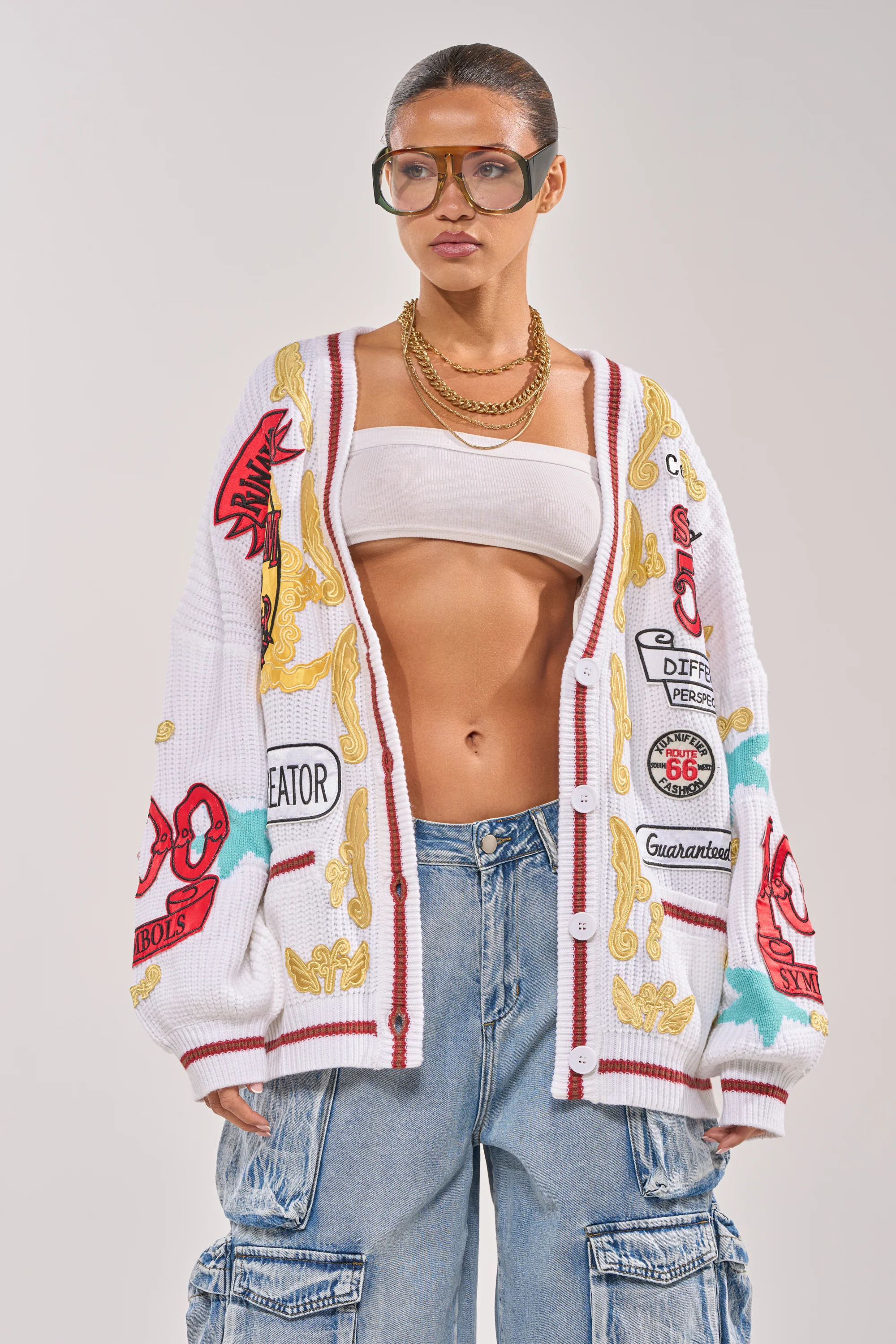 NEW REGALIA PATCH CARDIGAN - Image 2
