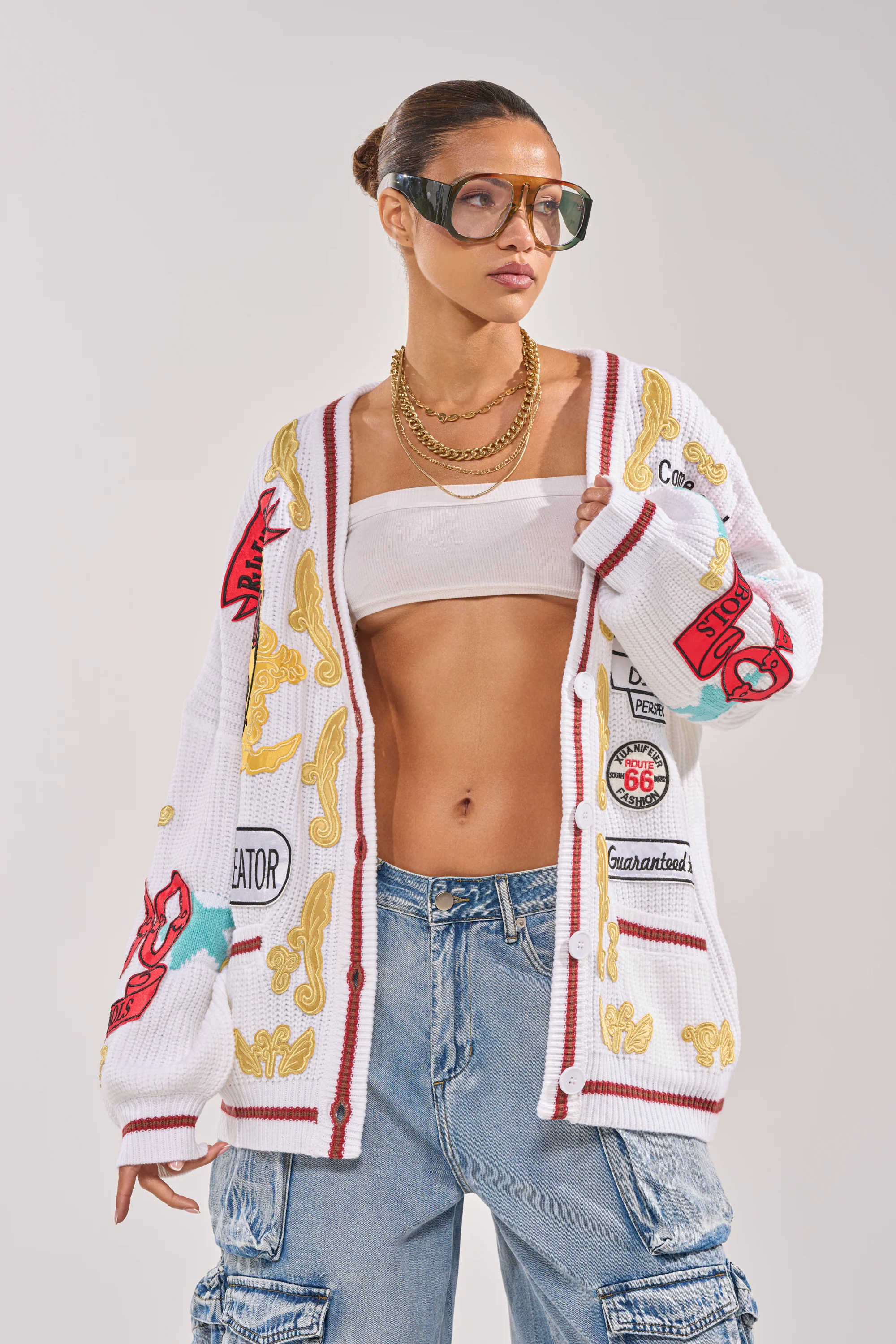 NEW REGALIA PATCH CARDIGAN - Image 3