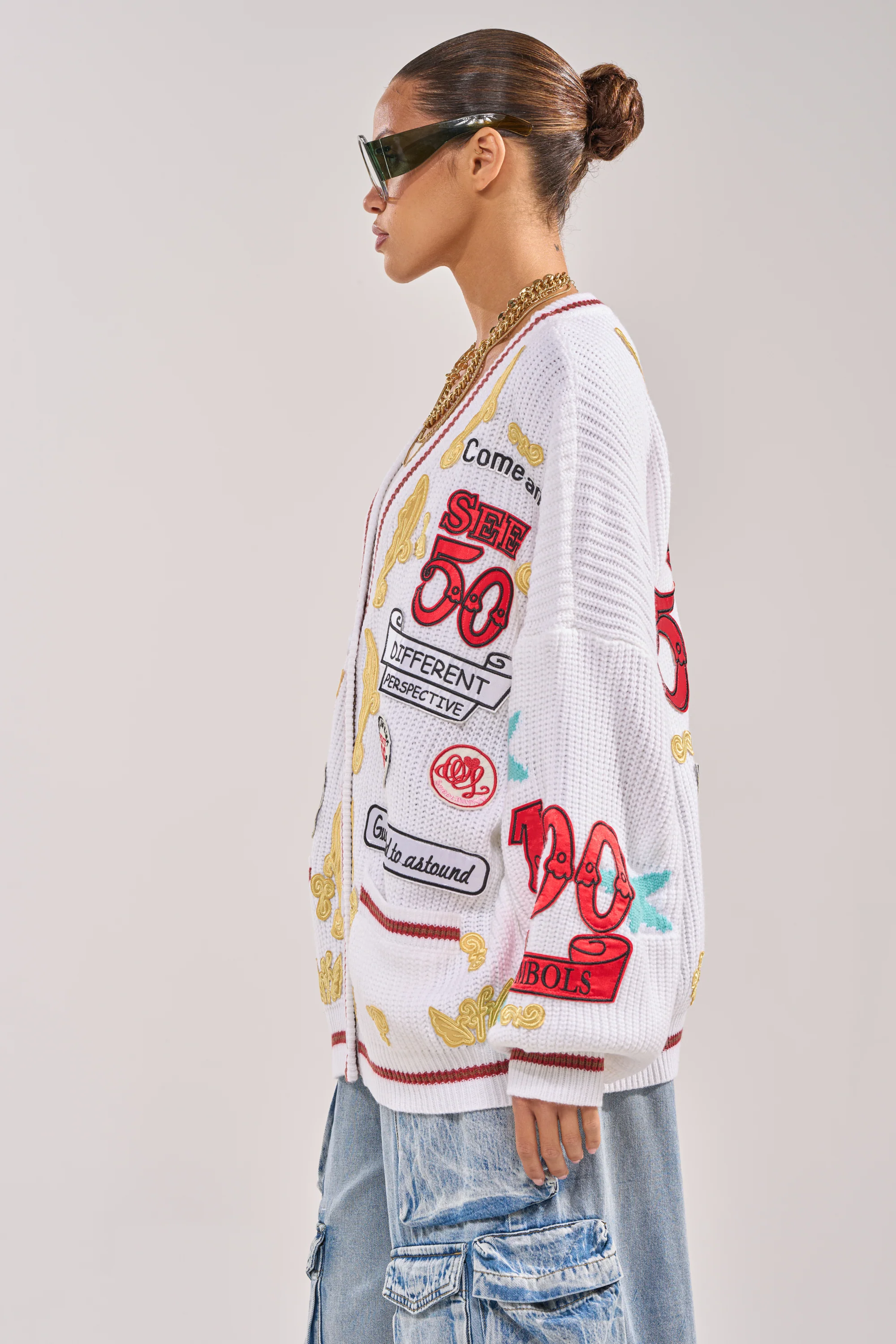 NEW REGALIA PATCH CARDIGAN - Image 4
