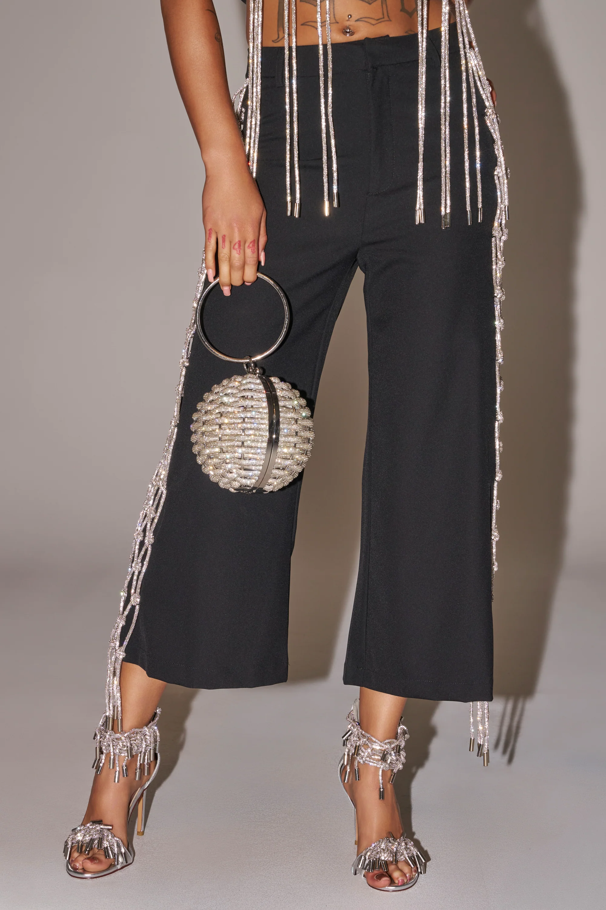 NINA RHINESTONE CULOTTES - Image 2
