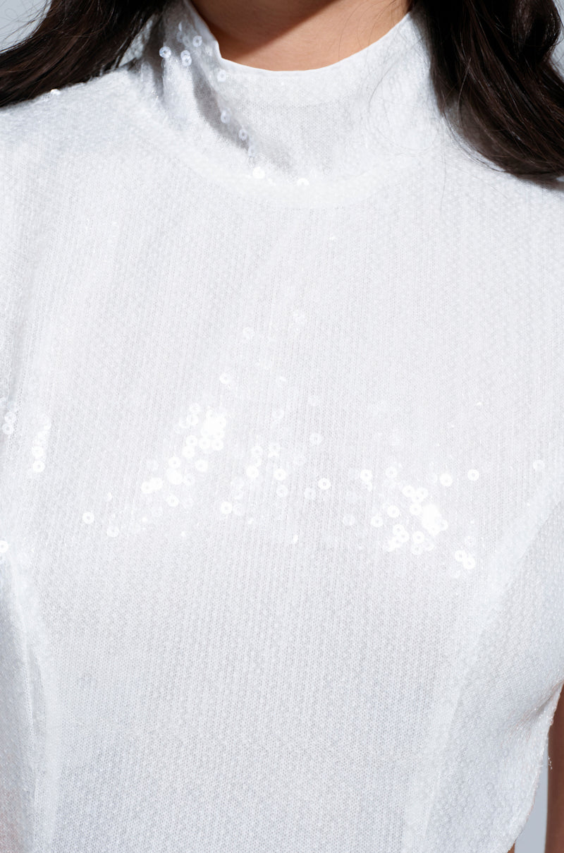 NOT FOR YOU SEQUIN MAXI DRESS - Image 6