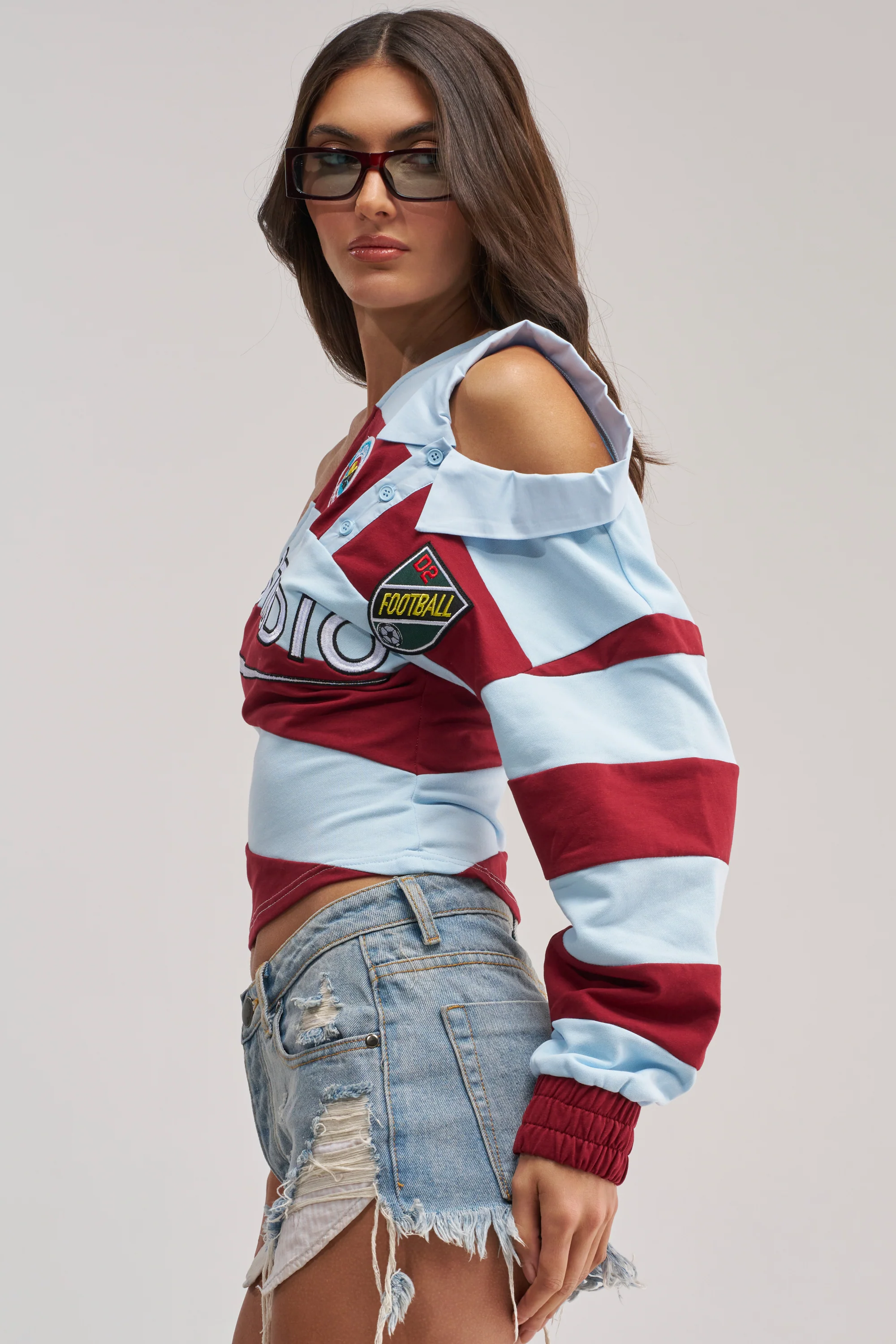 OFF-BEAT SINGLE SLEEVE POLO - Image 4