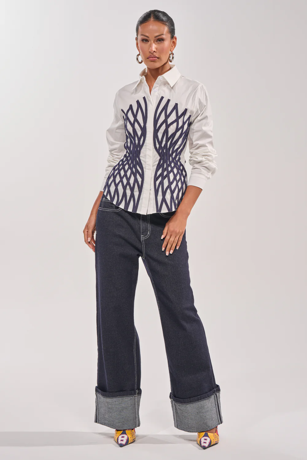 ON A NEW LEVEL POPLIN BUTTONDOWN - Image 8
