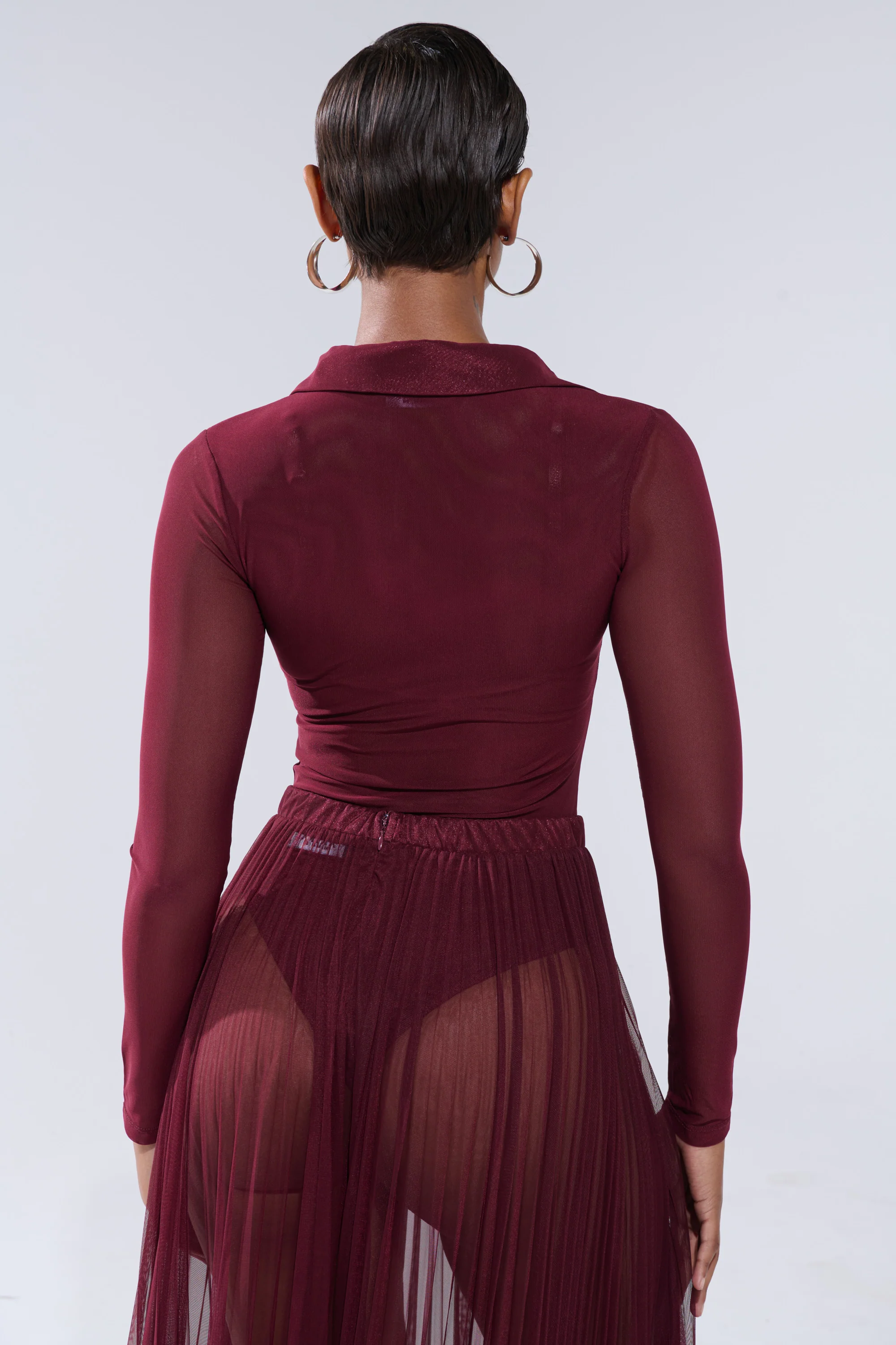 ON FIRE MESH BODYSUIT - Image 6