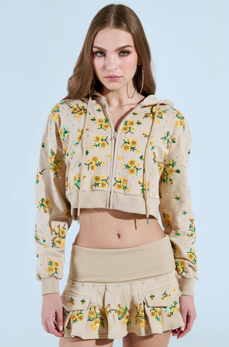 ONE TOO MANY TIMES ZIP UP SWEATSHIRT - Image 2
