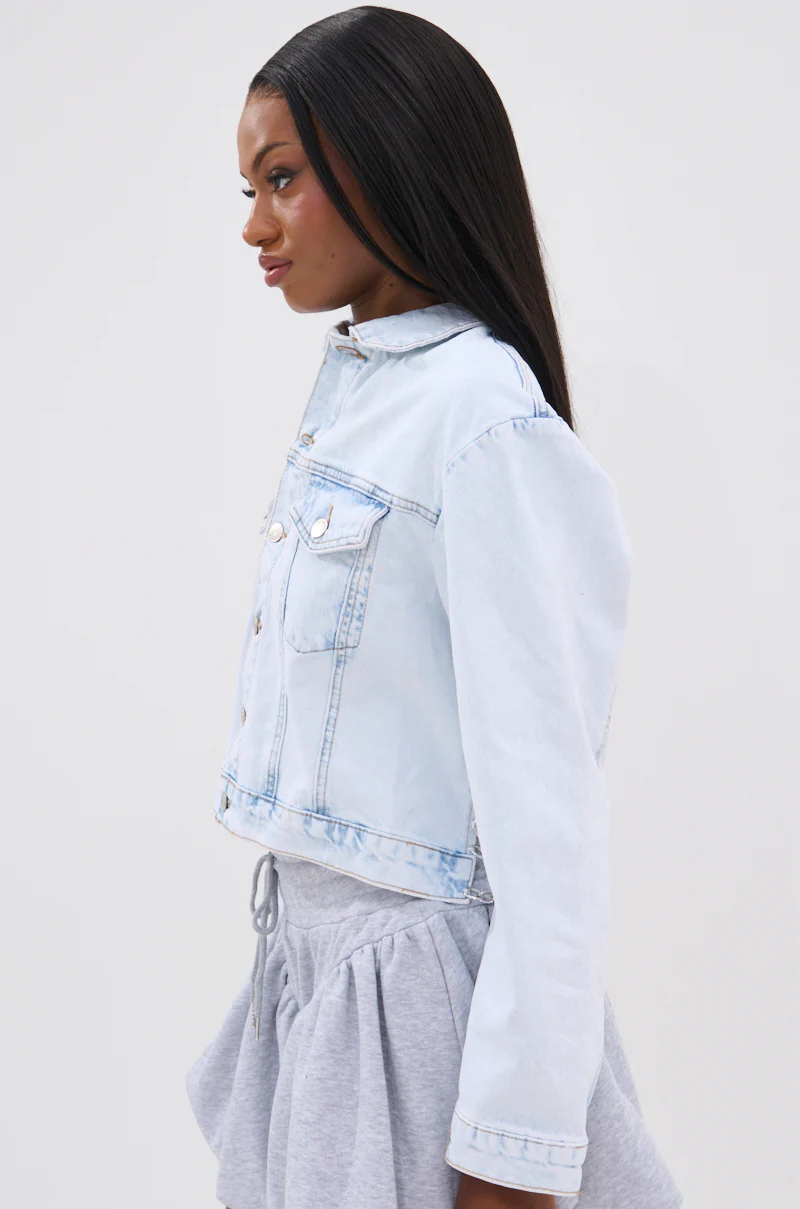 PARTY IN THE BACK DENIM JACKET - Image 7