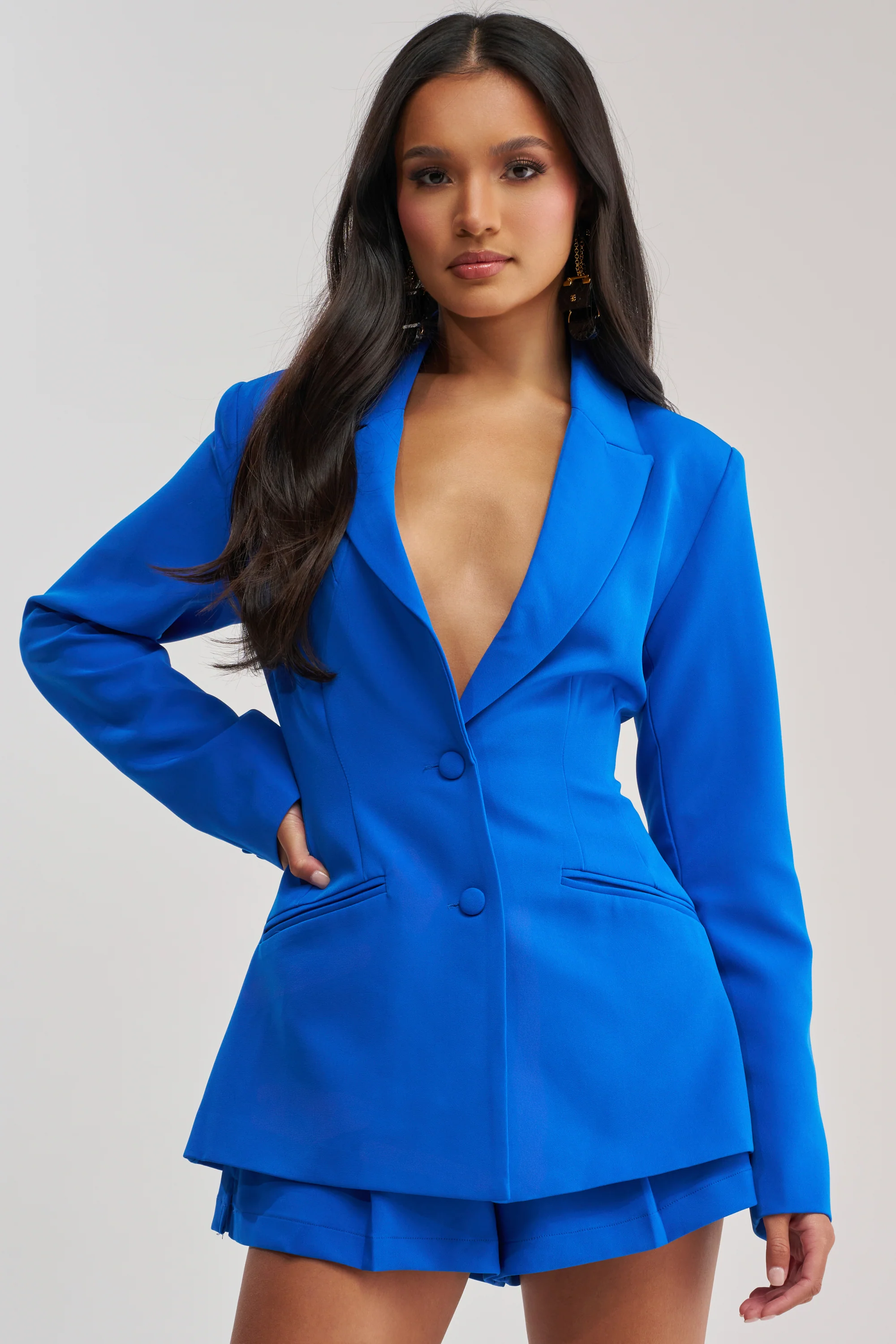 PENELOPE BLAZER IN ROYAL BLUE - Image 2