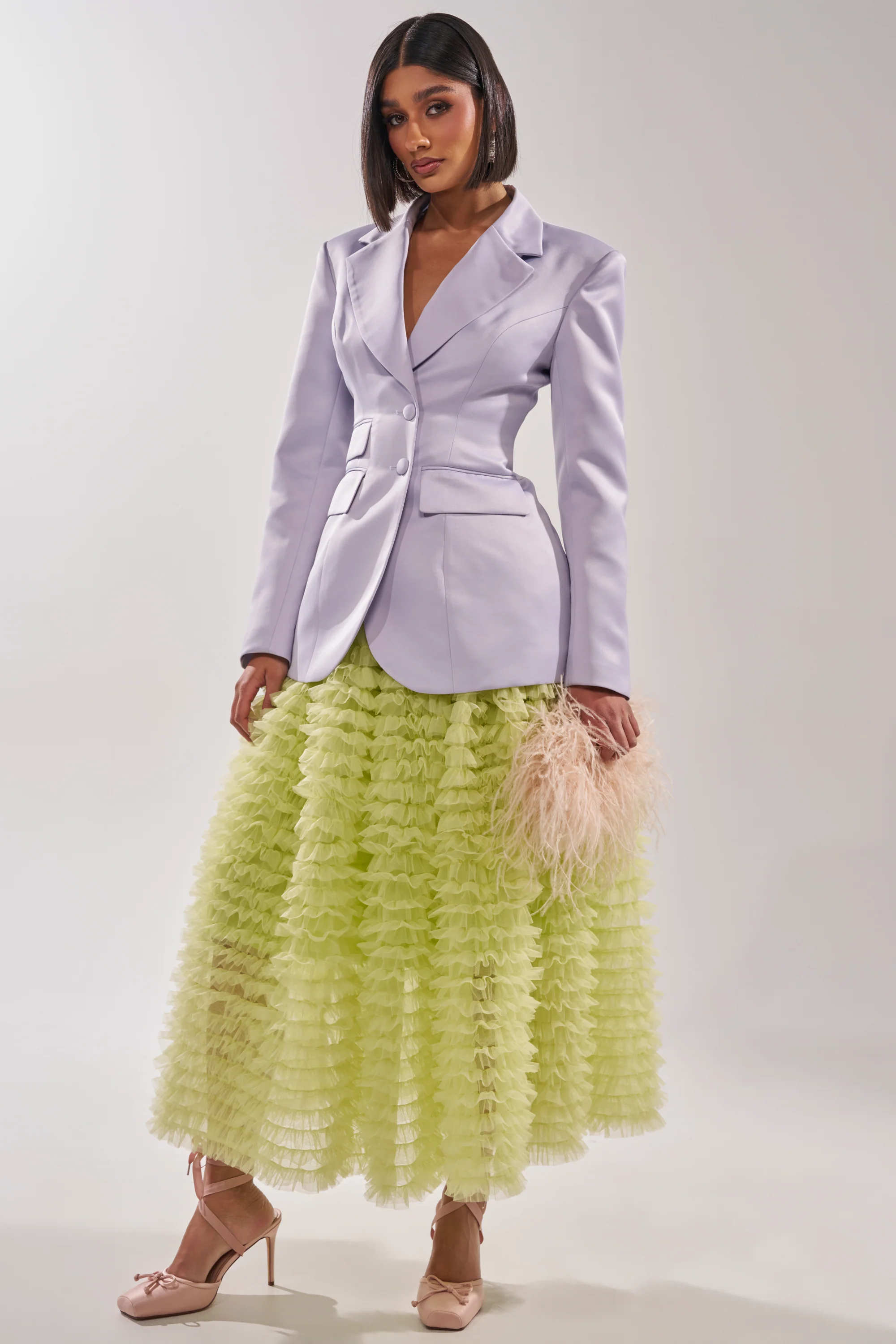 PERFECT FIT BLAZER IN LILAC - Image 11