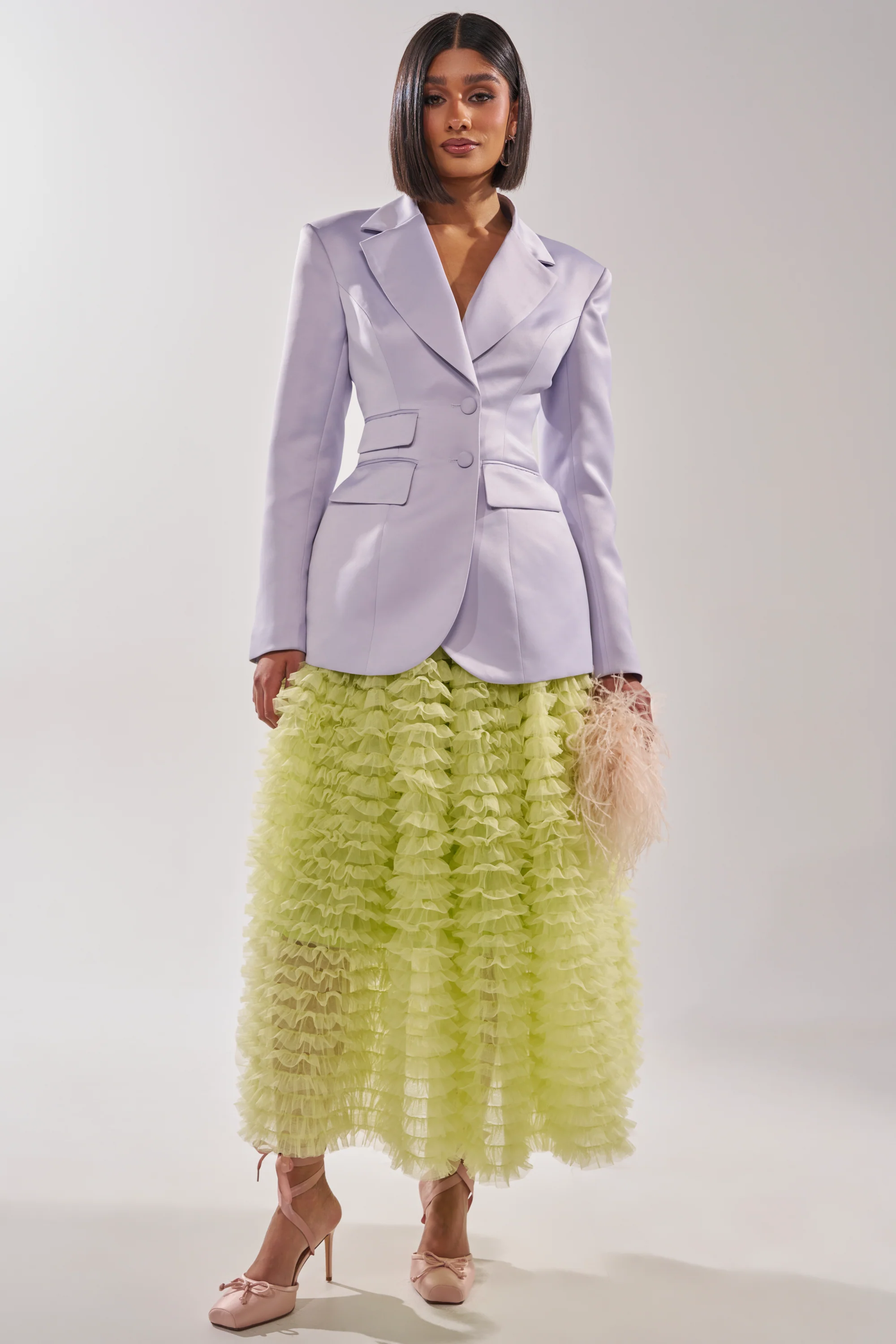 PERFECT FIT BLAZER IN LILAC - Image 7