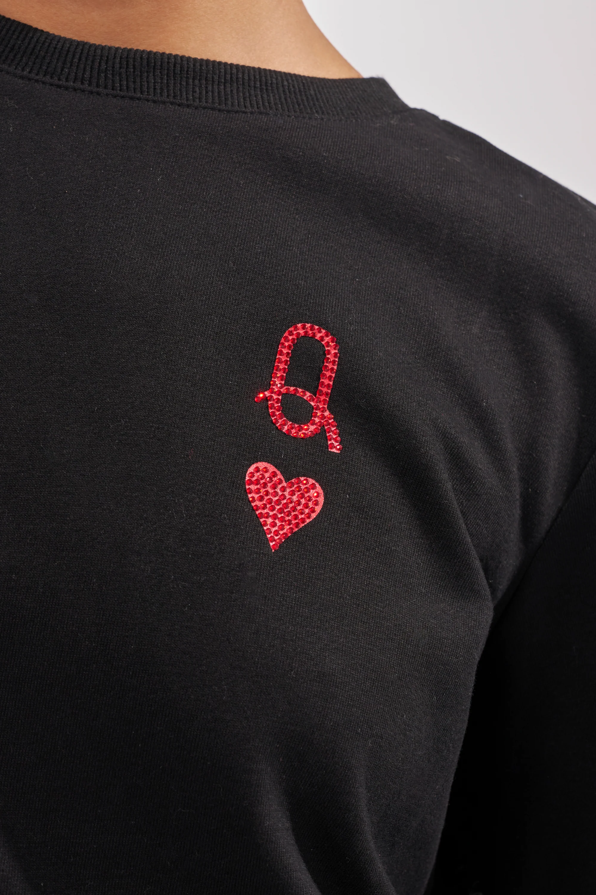 PLAYING CARDS CROP SWEATSHIRT - Image 9