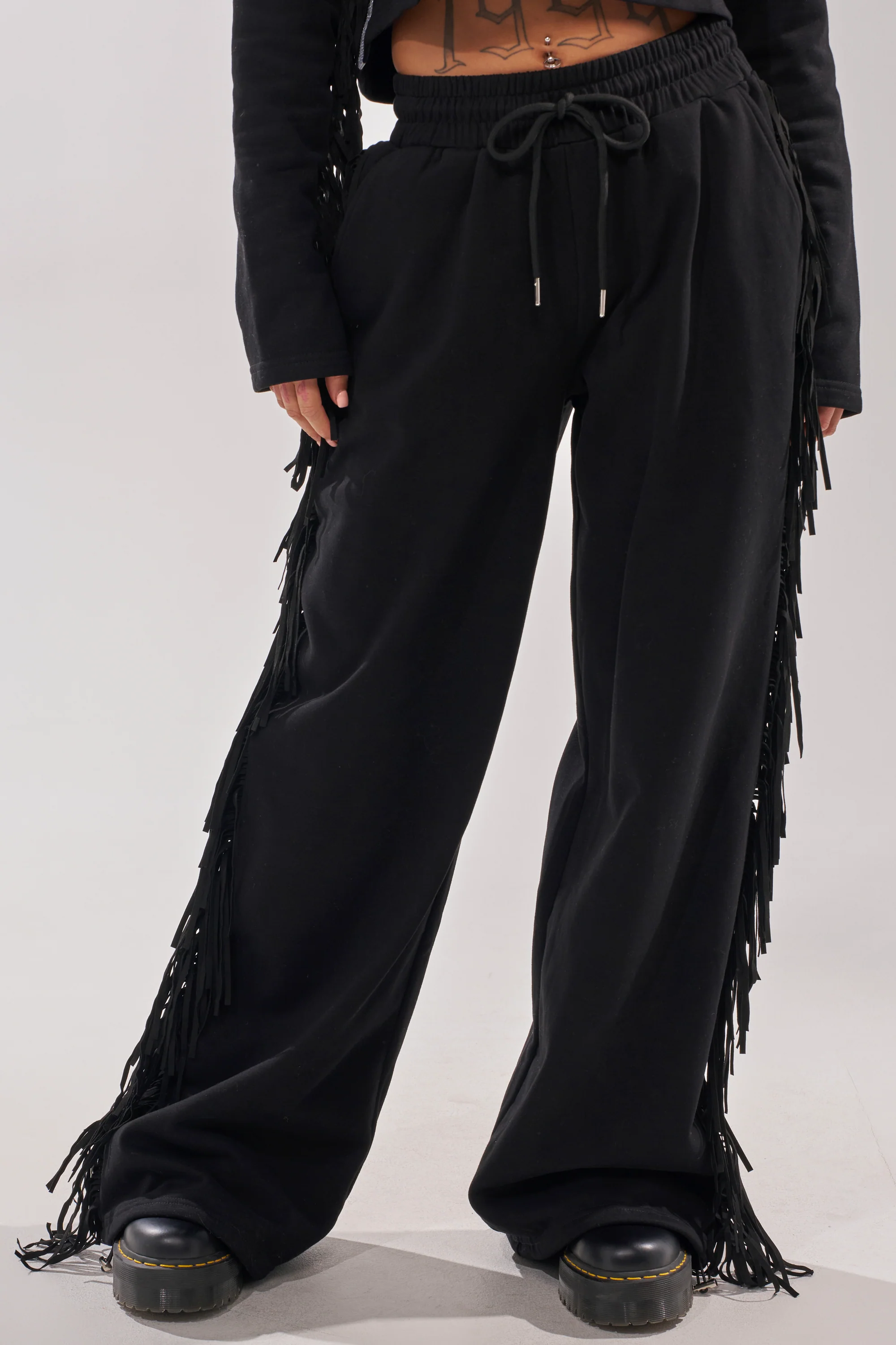 PLAYING CARDS WIDE LEG JOGGER - Image 3
