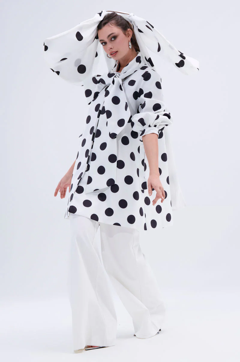 POLKA DOT IT HAIR BOW - Image 5