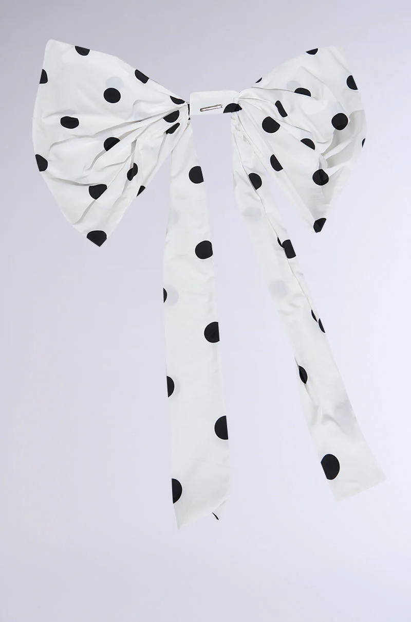 POLKA DOT IT HAIR BOW - Image 8