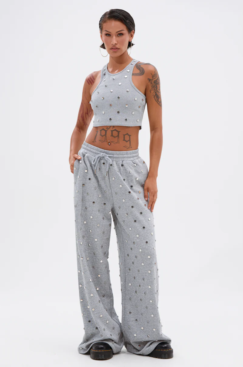 POPPING OFF WIDE LEG JOGGER - Image 10