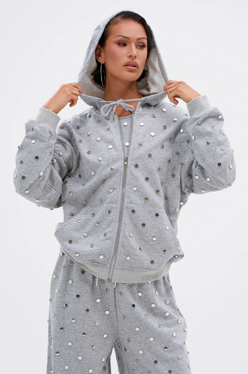 POPPING OFF ZIP UP SWEATSHIRT - Image 3