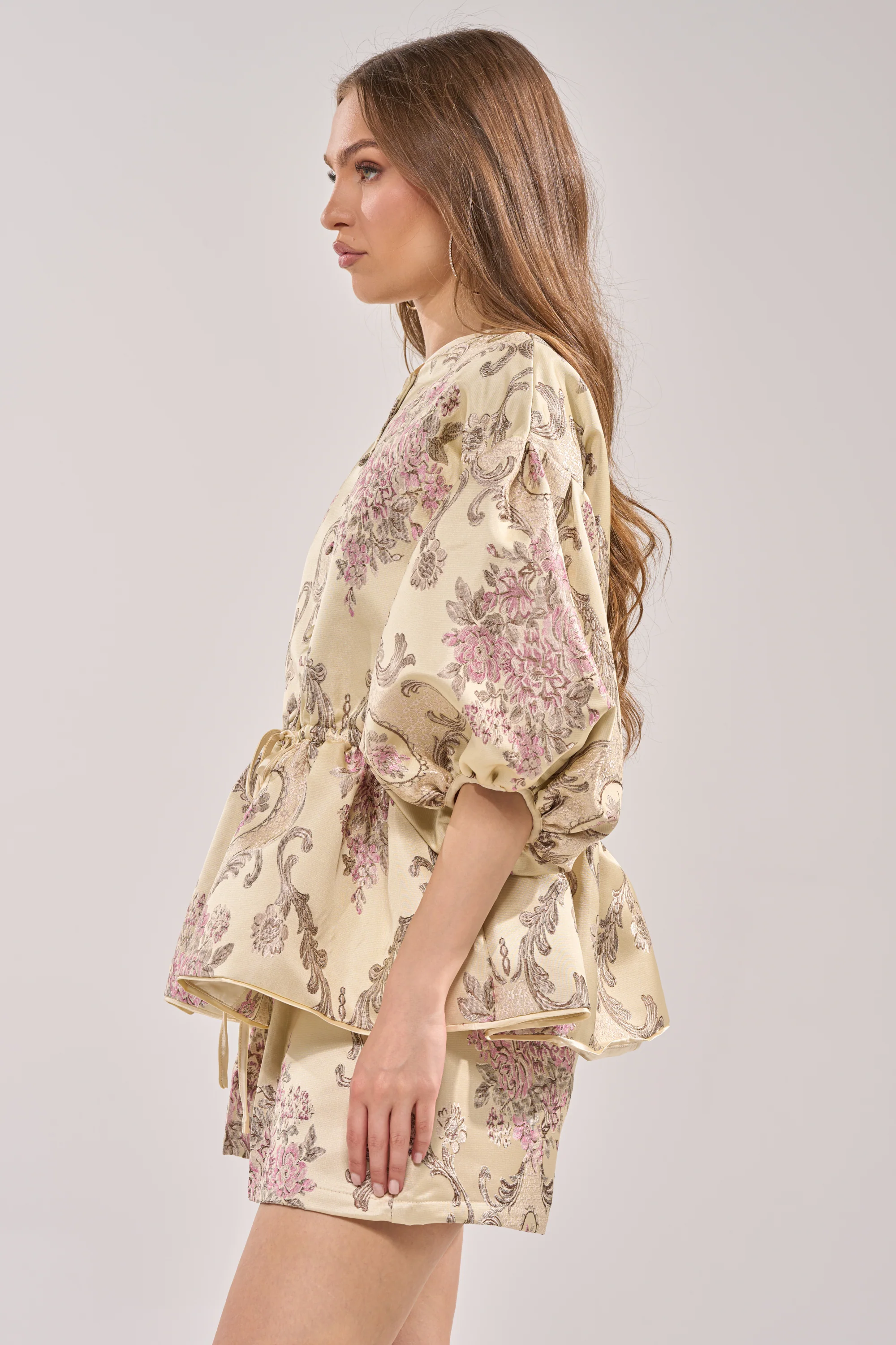 PORCELAIN DOLL BROCADE TOP - Image 3