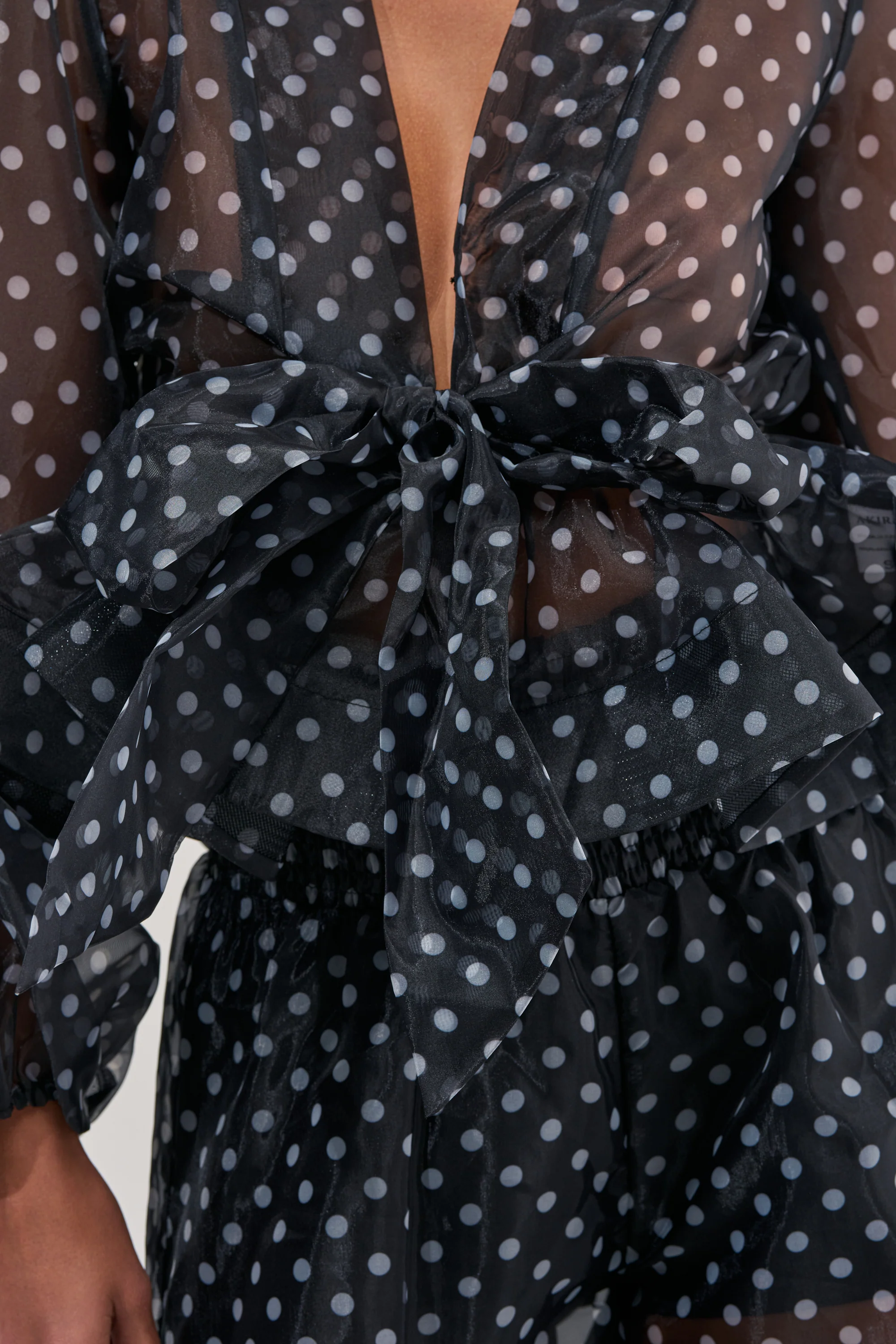 PRETTY GIRL POLKA DOT BLOUSE - Image 9