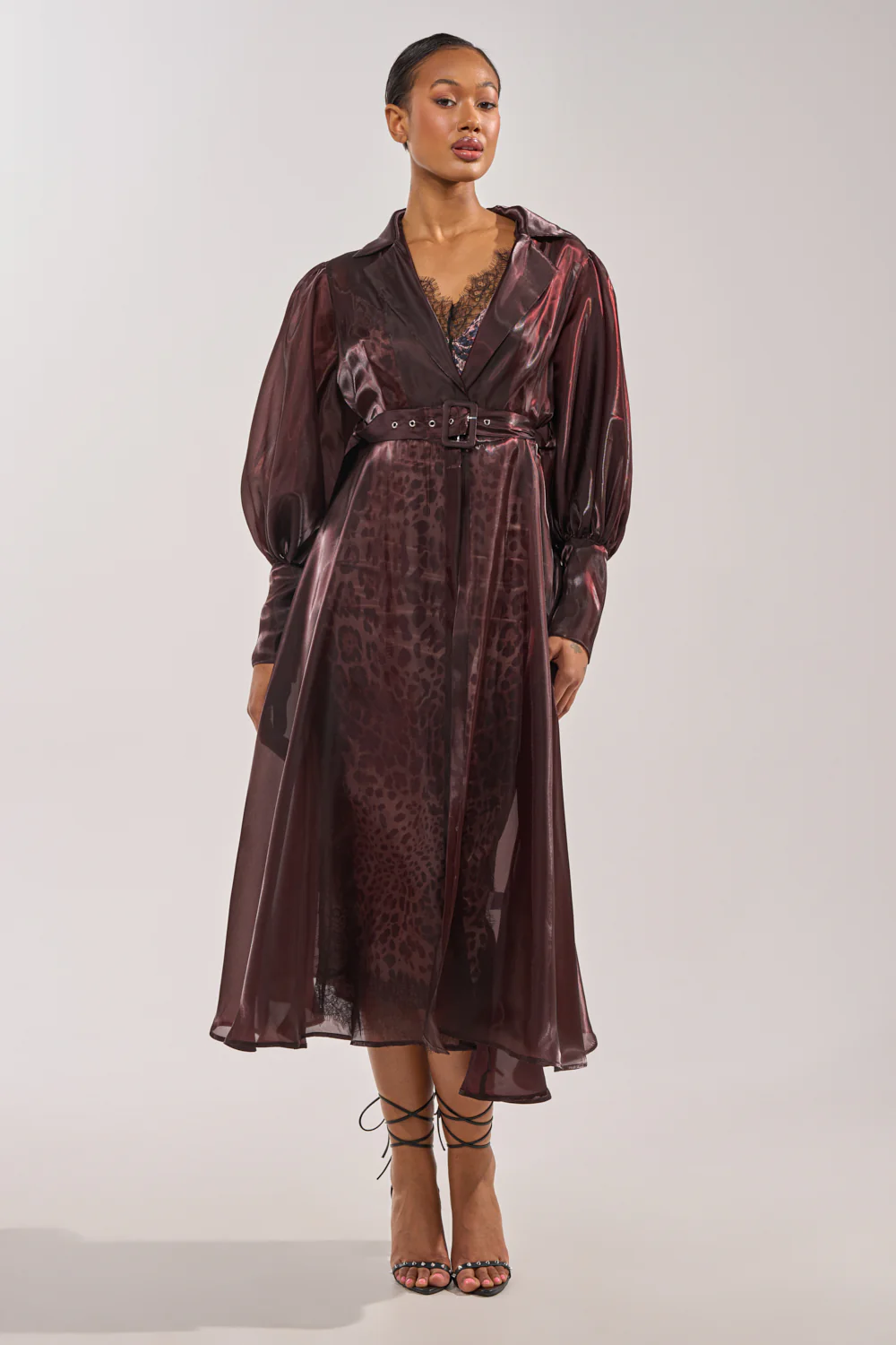 PRETTY LIL THING ORGANZA TRENCH - Image 5