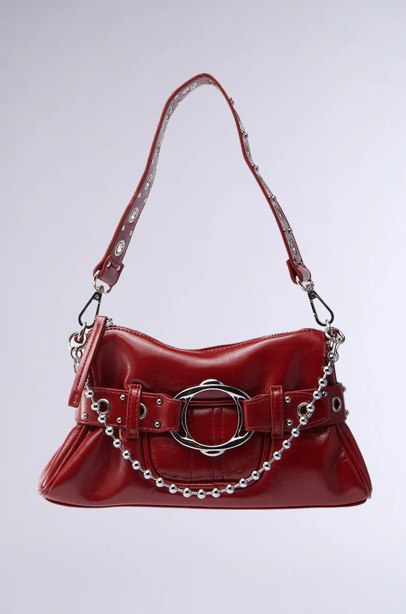 RED HOT PU BAG