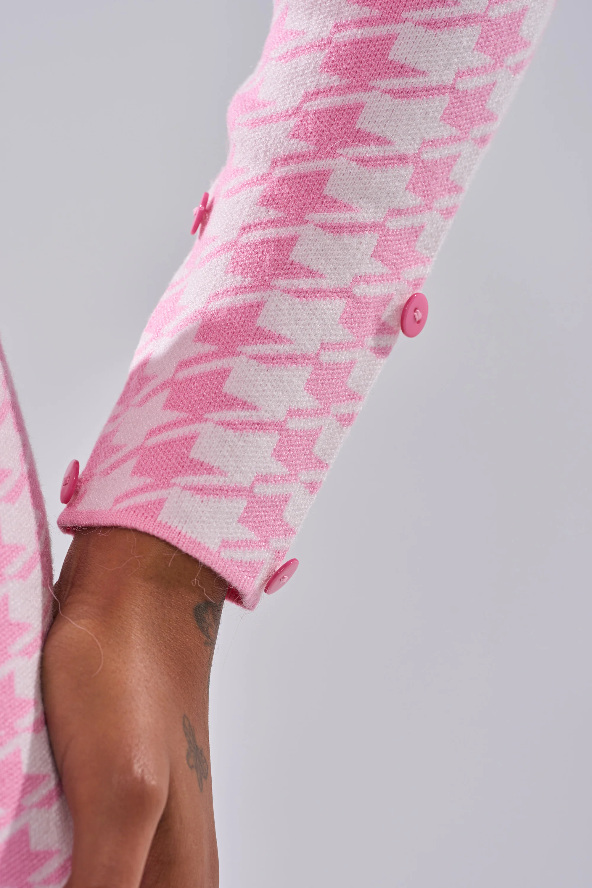 QUEEN OF LOVE SWEATER WITH FUR TRIM - Image 12