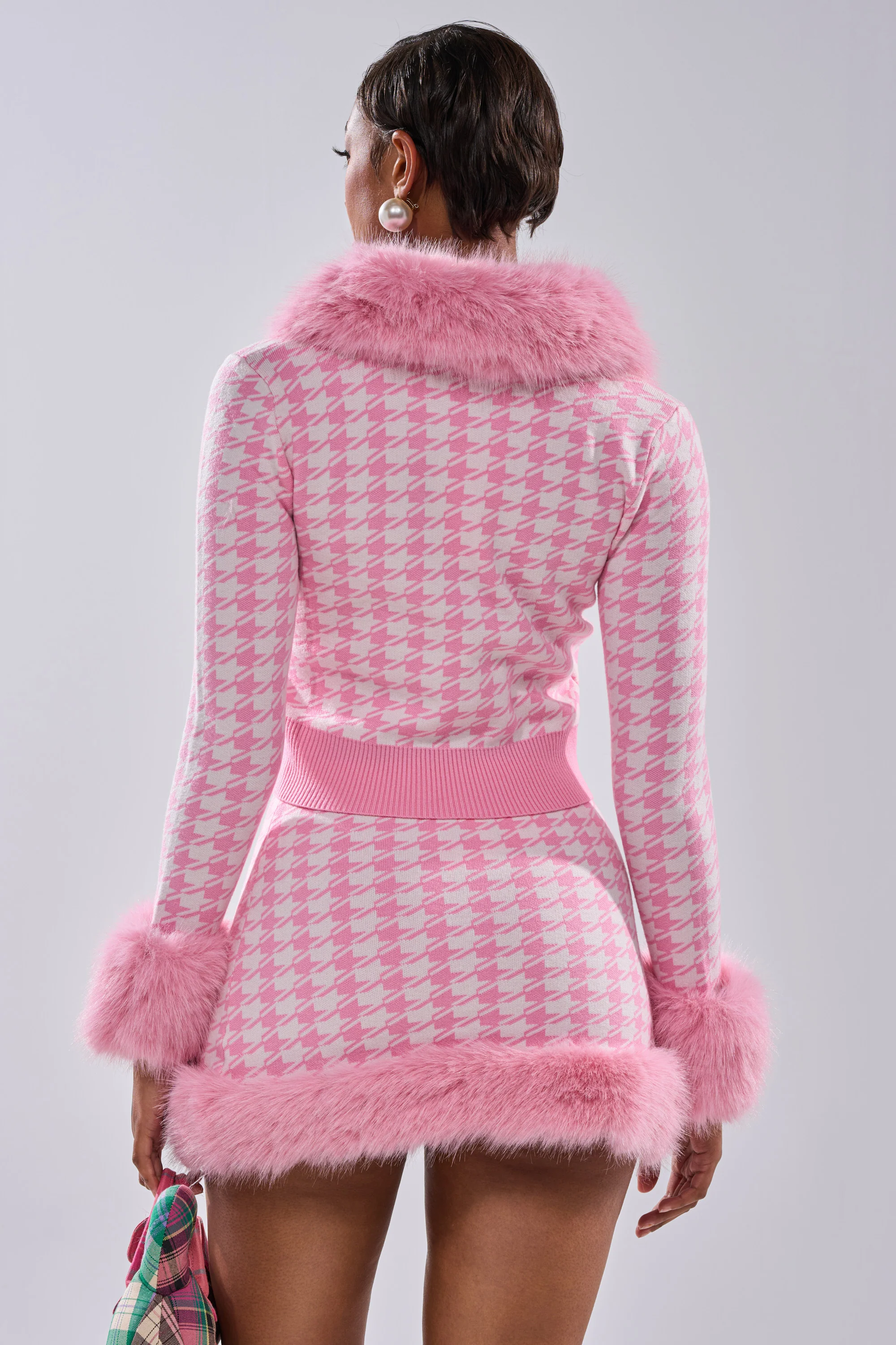 QUEEN OF LOVE SWEATER WITH FUR TRIM - Image 7