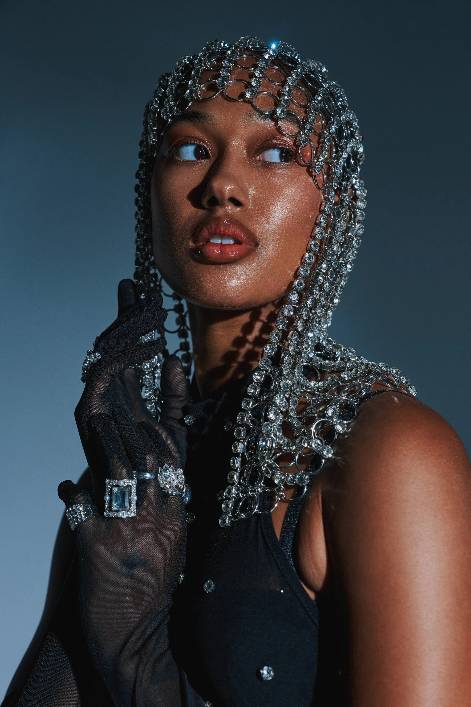 QUEEN SH*T BLING HEADPIECE - Image 2