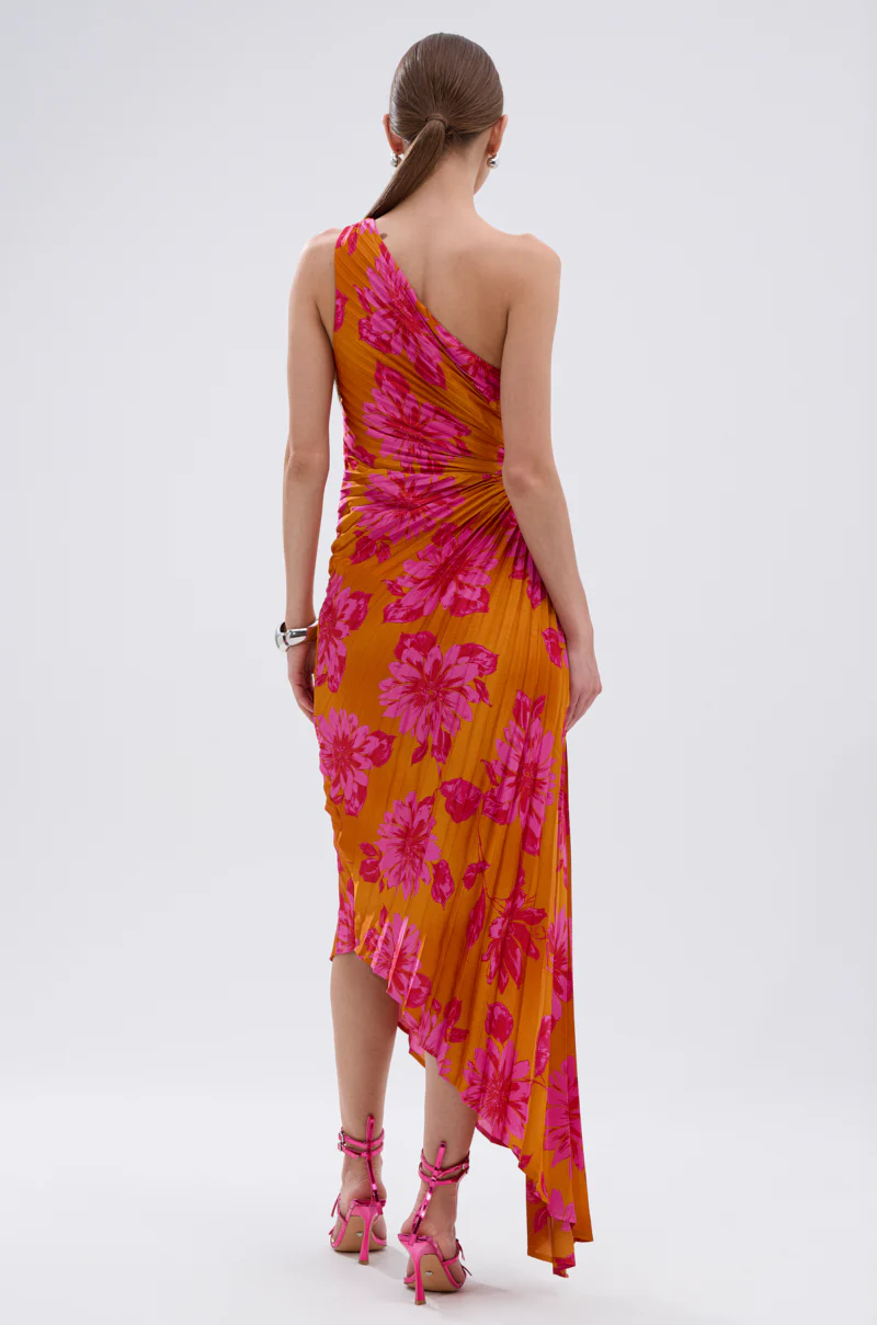 RADIANT ENERGY PRINTED MIDI DRESS - Image 7