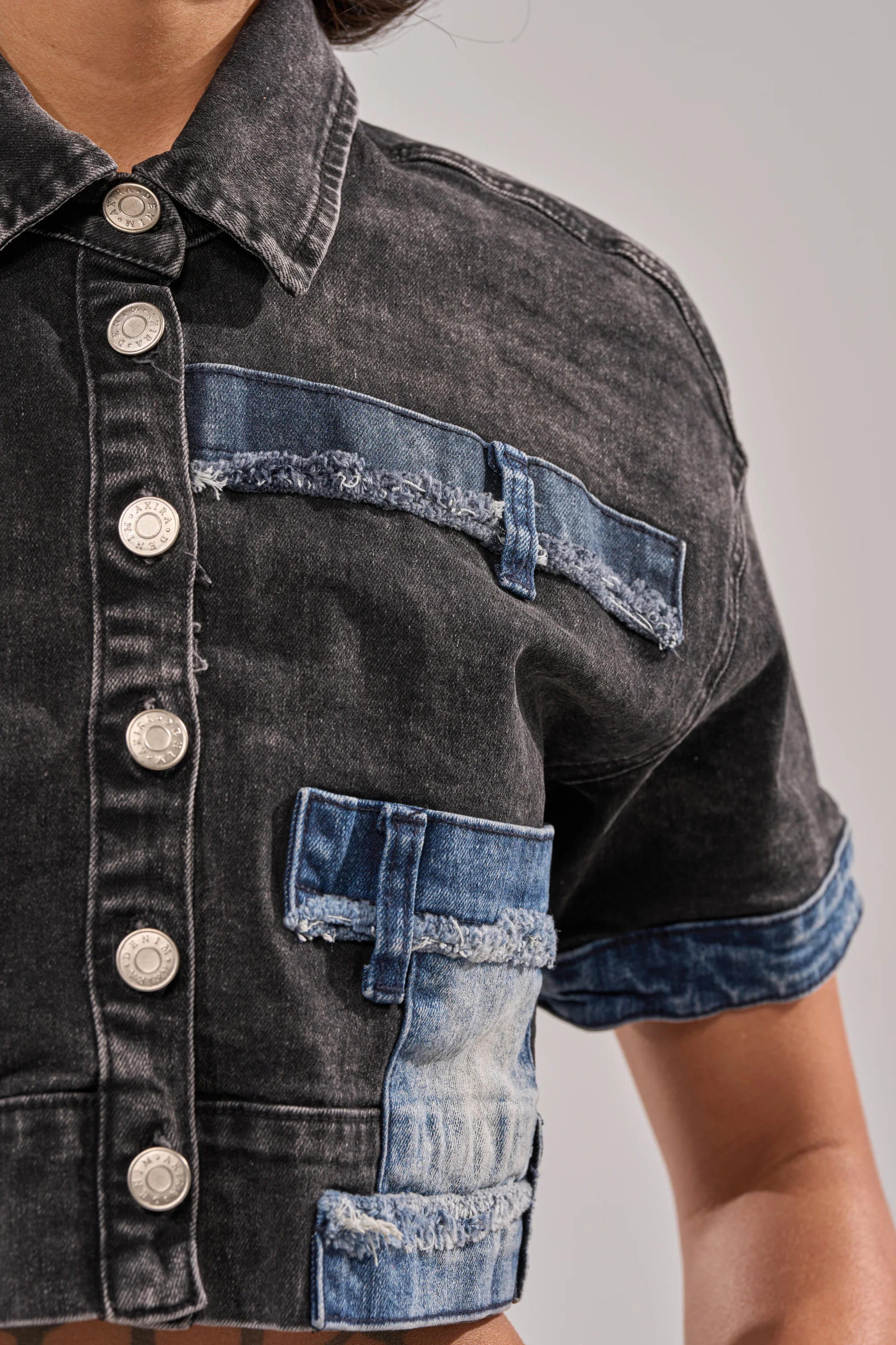 RAJ DENIM BUTTON DOWN - Image 6