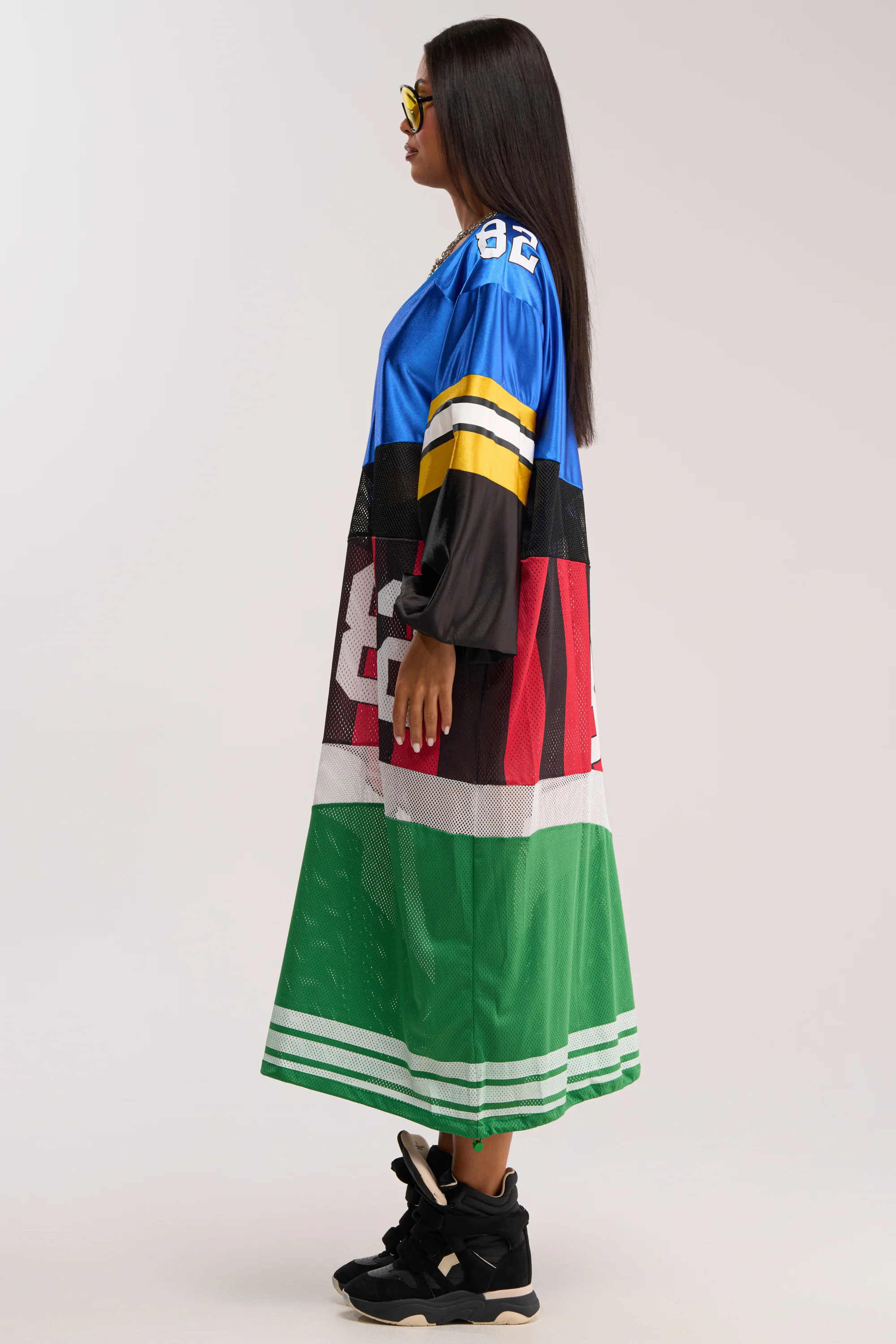 RARE GEM JERSEY MAXI DRESS - Image 3