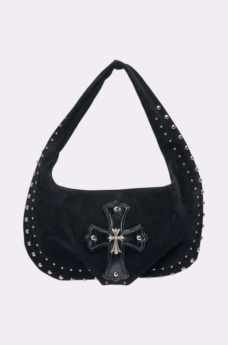 REALLY THAT GIRL SUEDE BAG - Image 3