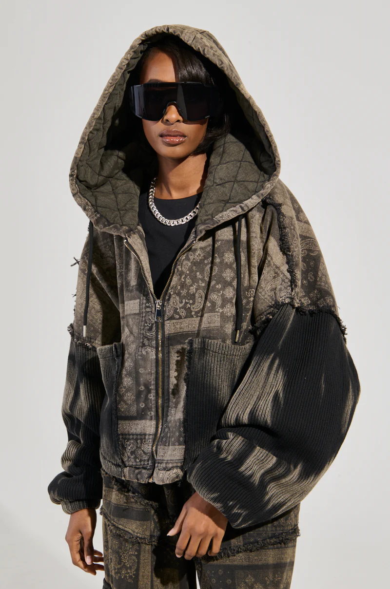 PHOENIX HOODED BOMBER - Image 2