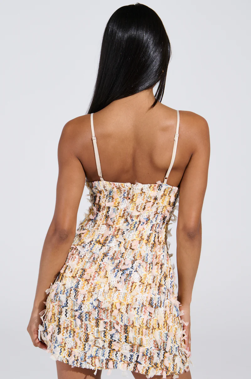 RHODES TEXTURED MINI DRESS - Image 4