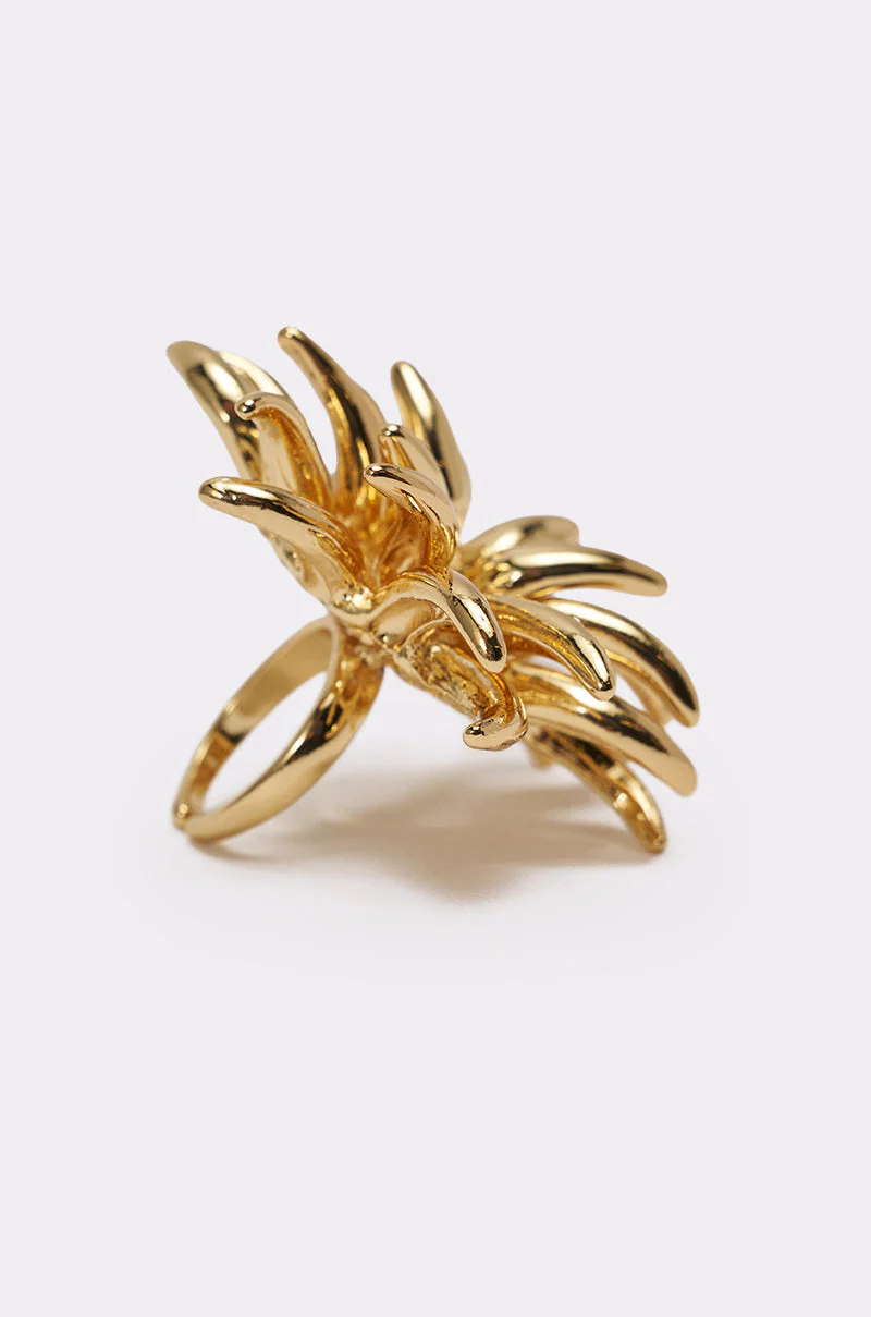 SUNBURST GOLD RING - Image 3