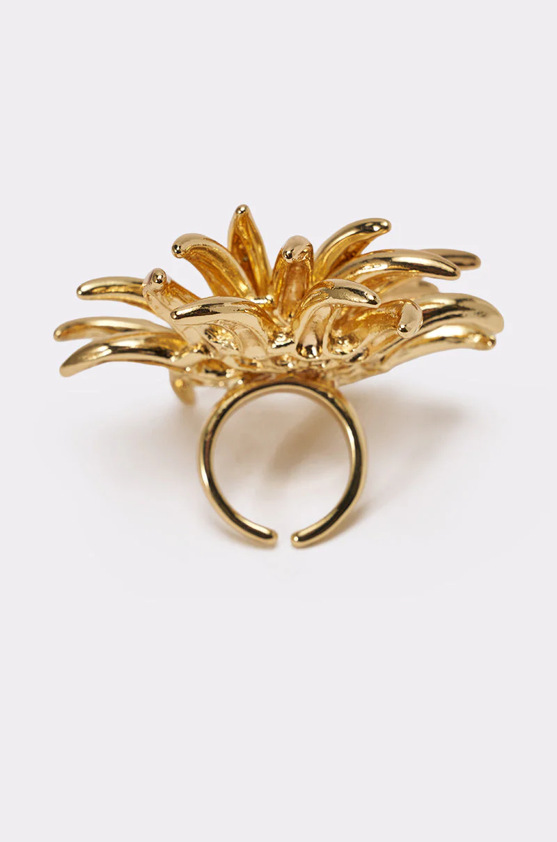 SUNBURST GOLD RING - Image 4