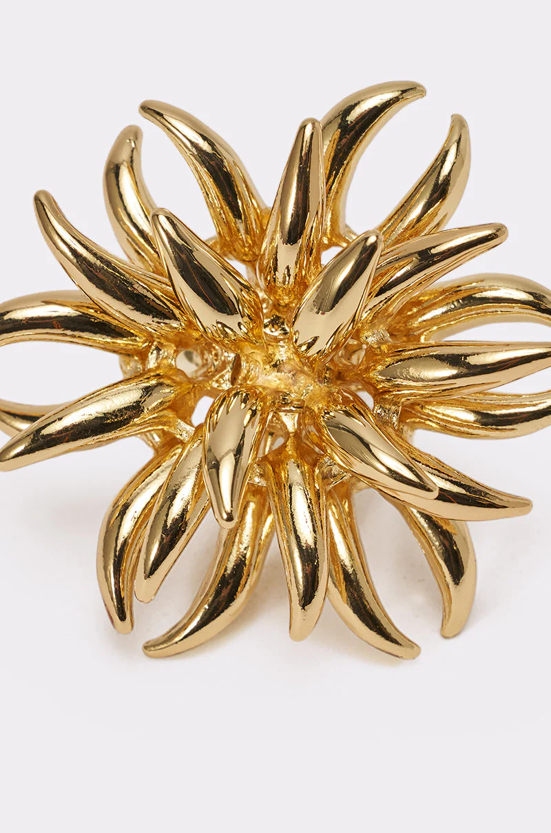 SUNBURST GOLD RING - Image 5
