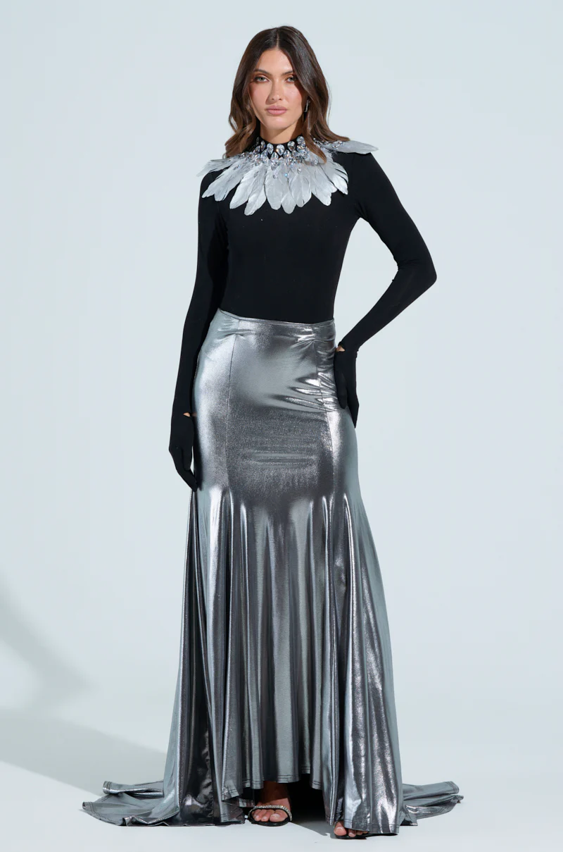RISE FROM THE ASHES GLOVED KNIT BODYSUIT - Image 6