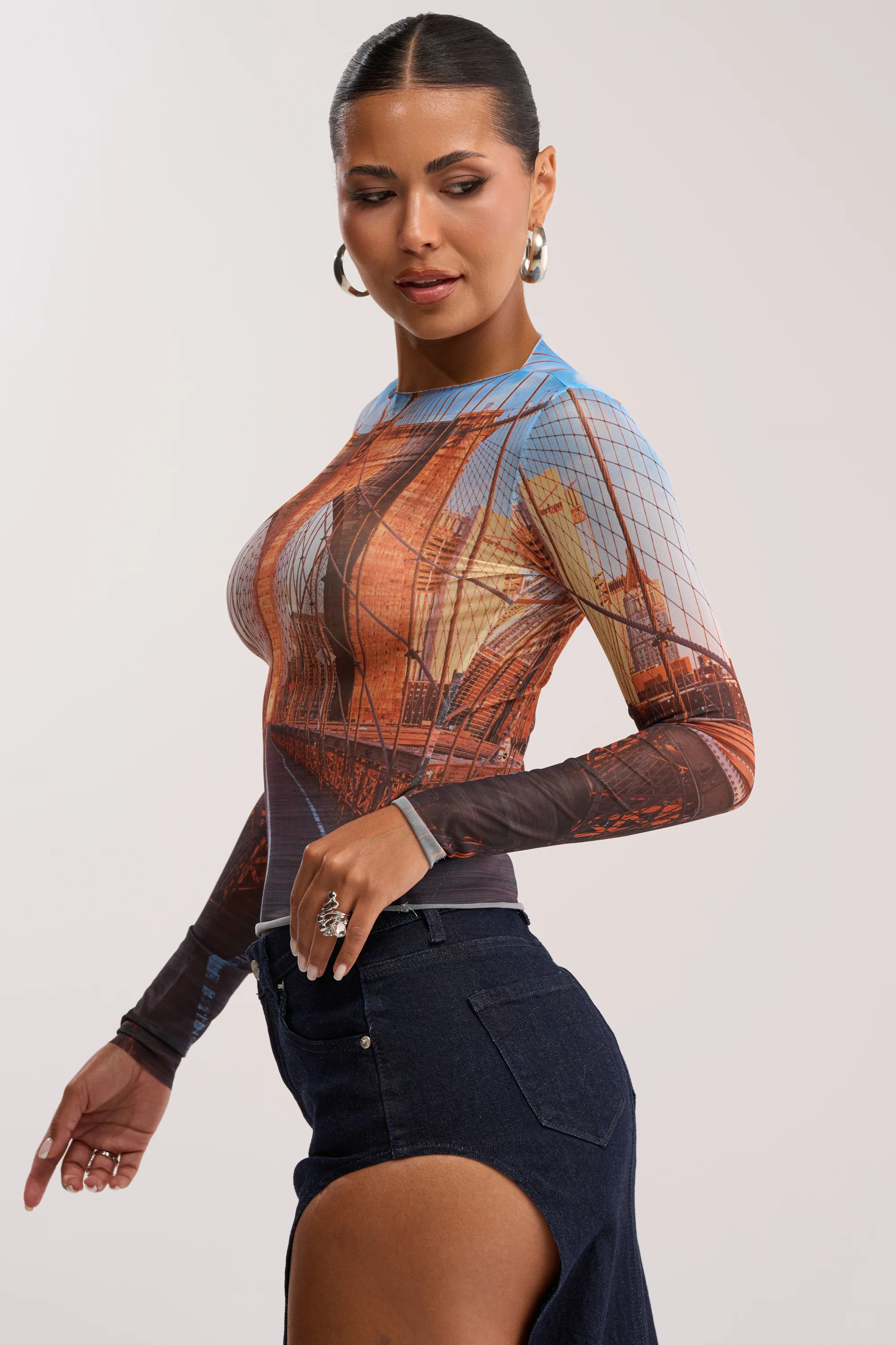 ROADTRIP MESH LONG SLEEVE TOP - Image 4