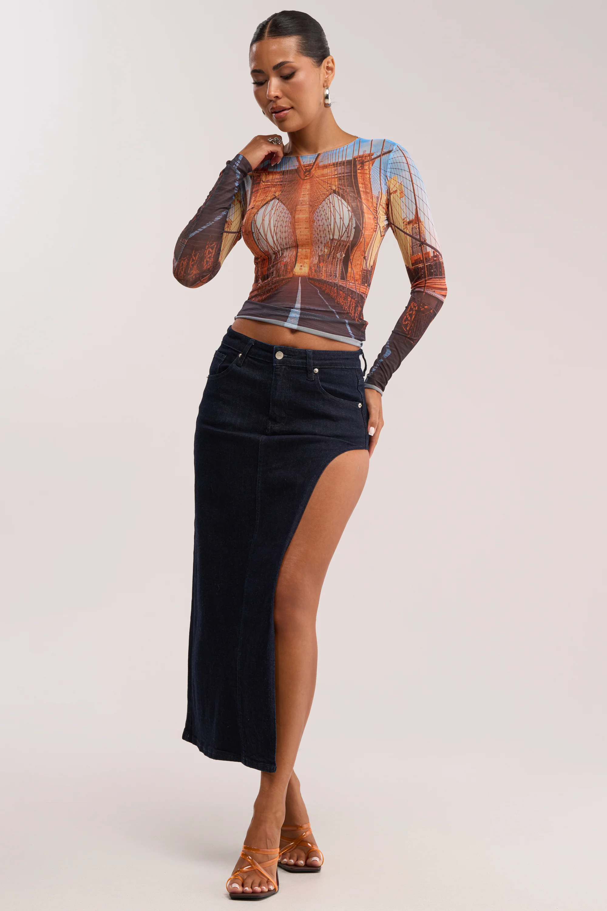 ROADTRIP MESH LONG SLEEVE TOP - Image 8