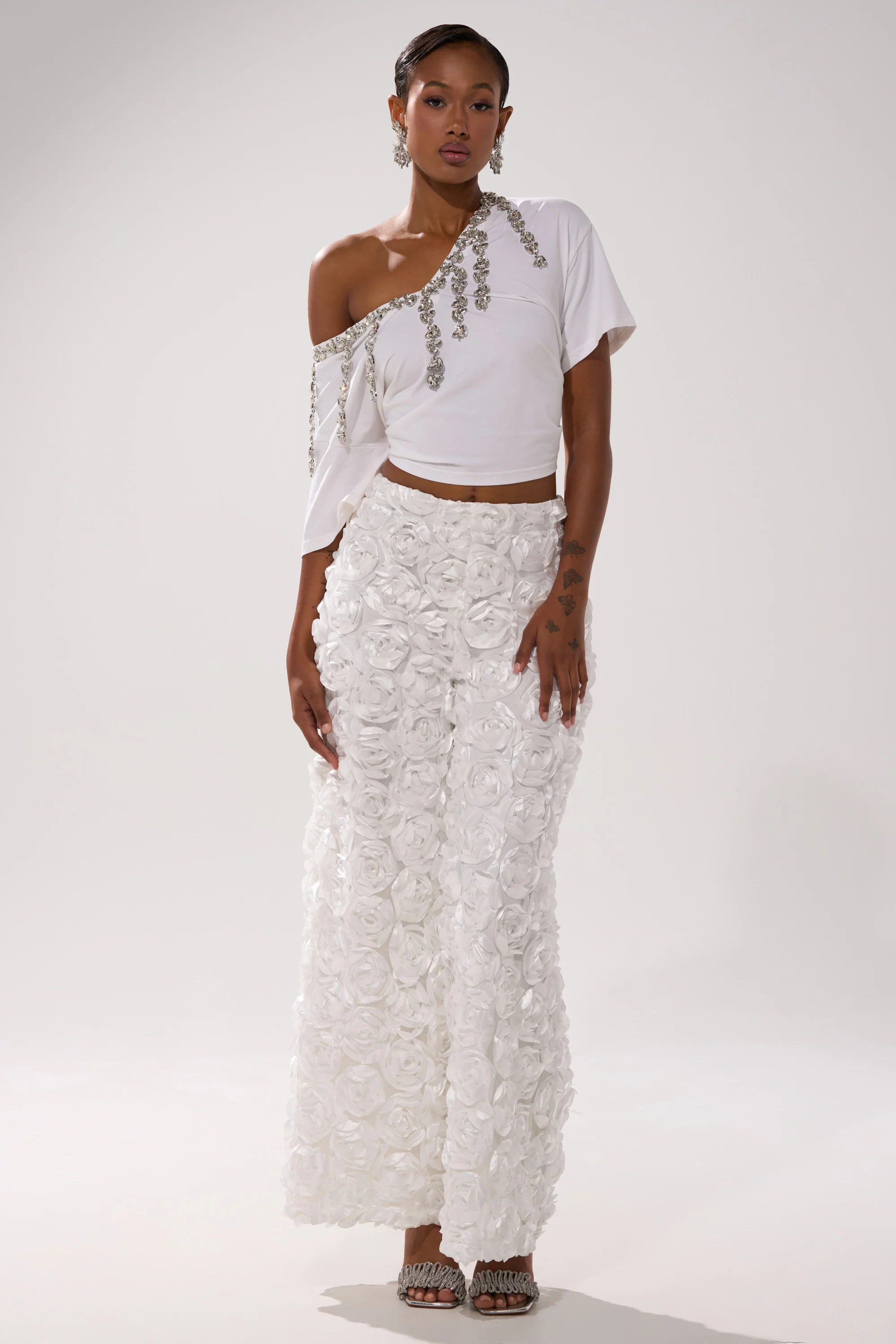 ROSE PETAL WIDE LEG PANT - Image 5